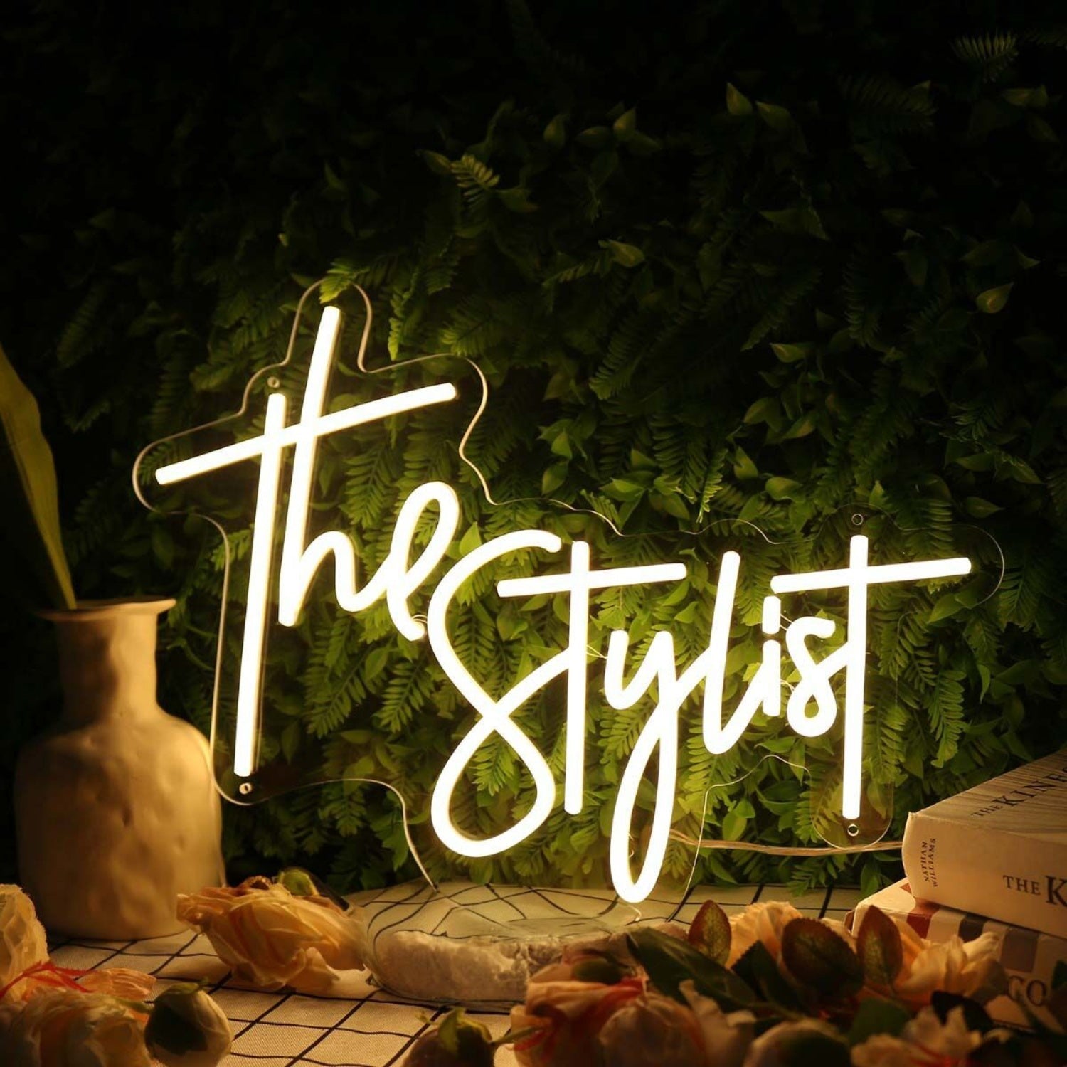The Stylist Yellow Led Neon Sign - Shineneon