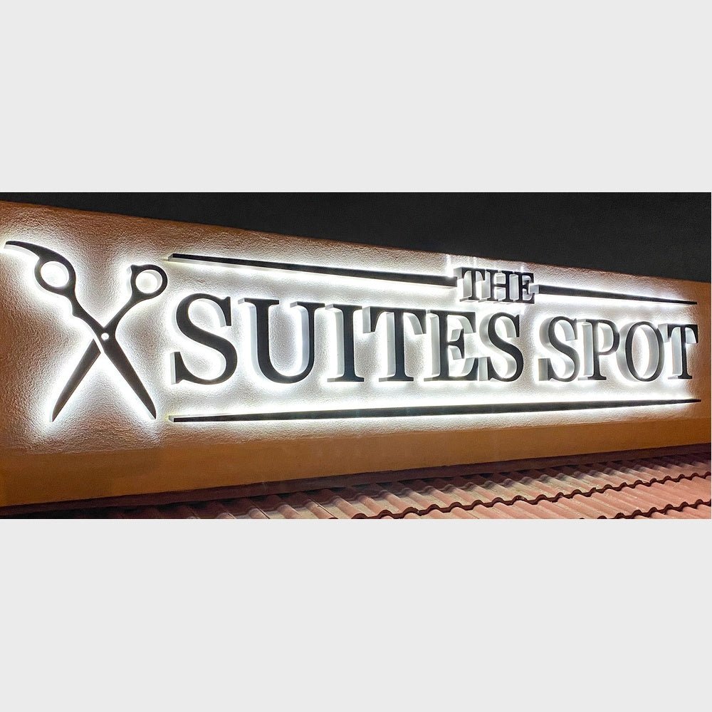 The Suites Spot 3D Backlit Channel Letters Led Light Sign - Shineneon