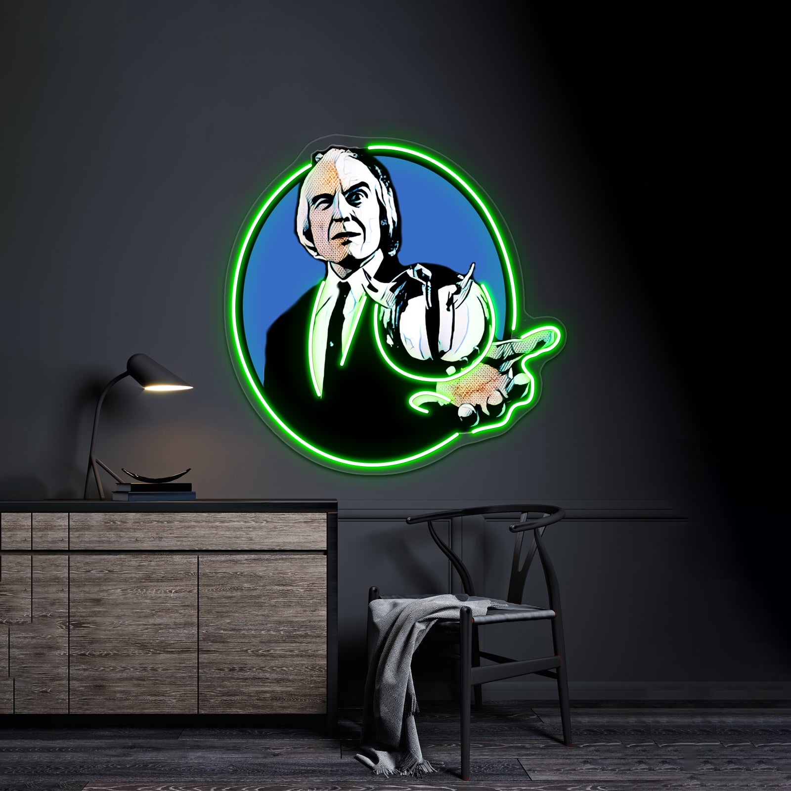 The Tall Man Artwork Personalized Neon Signs | Shineneon