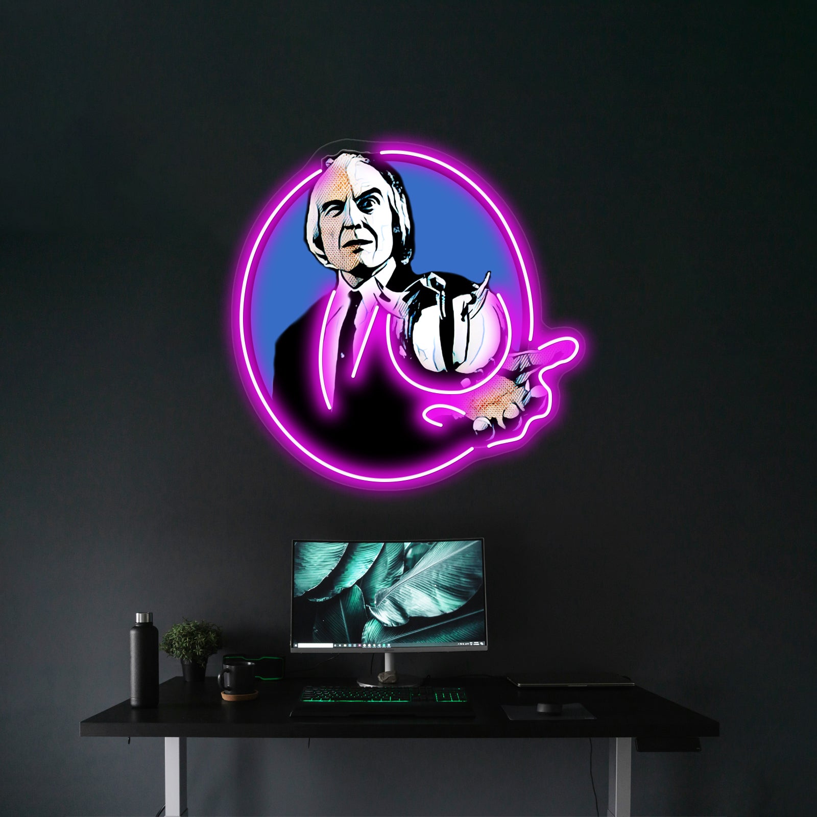 The Tall Man Artwork Personalized Neon Signs | Shineneon