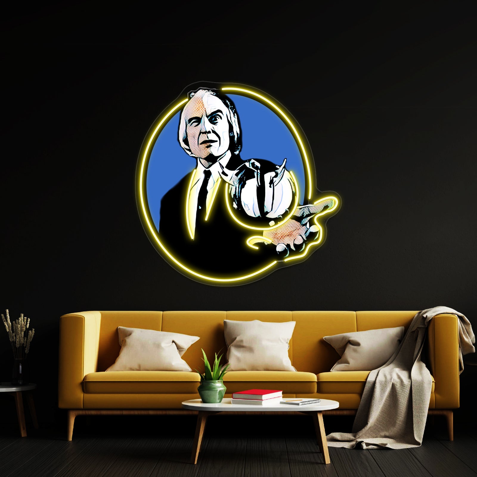 The Tall Man Artwork Personalized Neon Signs | Shineneon