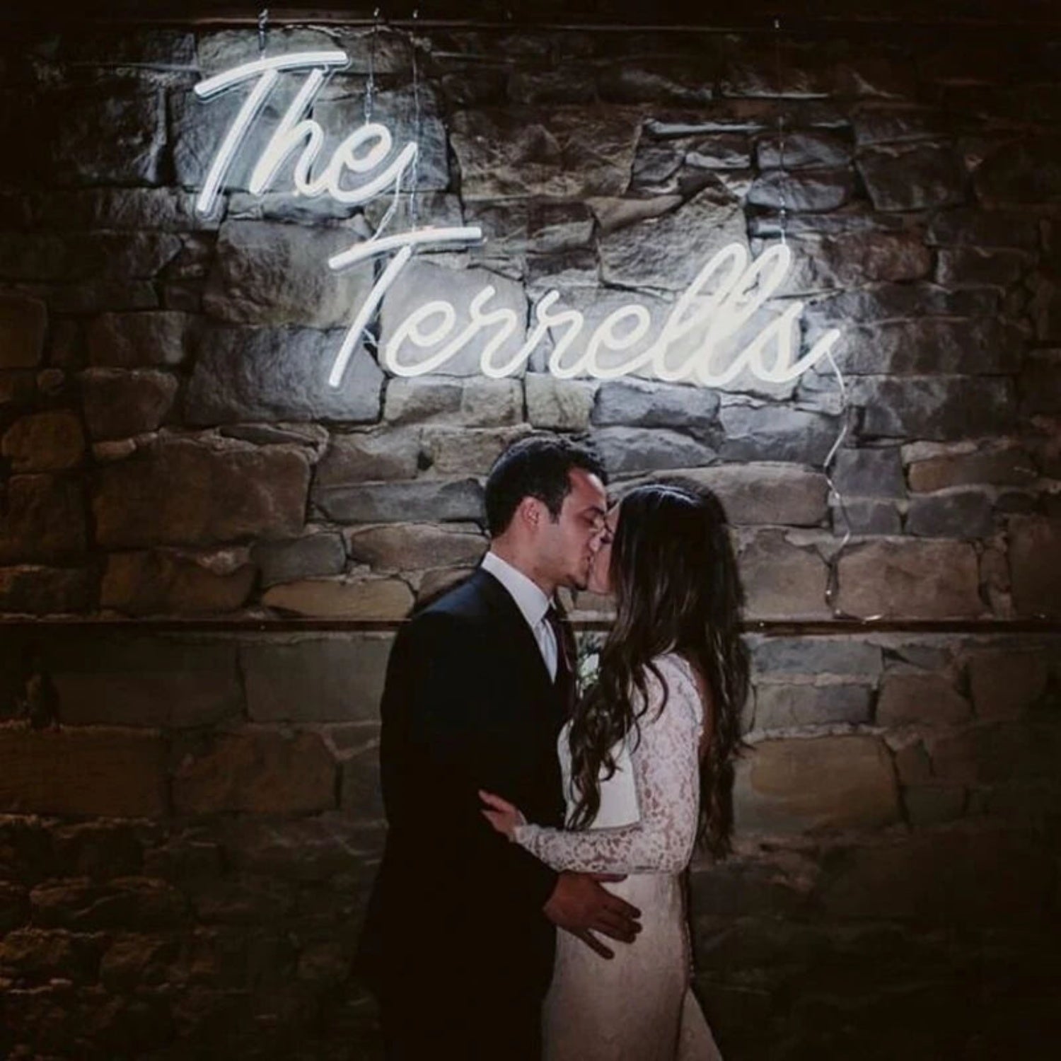 The Tennells Neon Name Signs Wedding Party Wall Decor | Shineneon