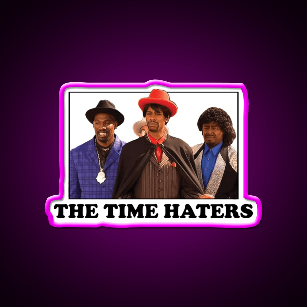 The Time Haters Fast Food Led Neon Sign For Burger Place Rgb Color - Shineneon