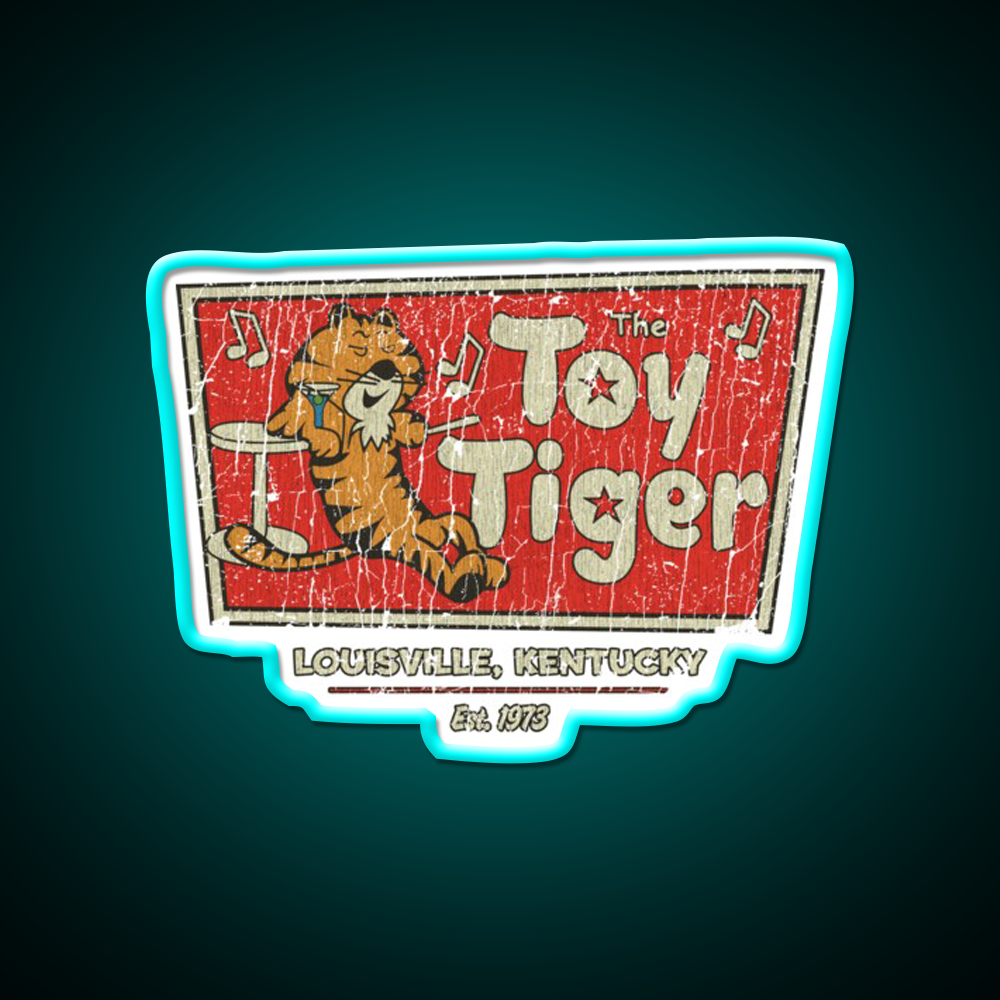 The Toy Tiger Louisville Cocktail Bar Decor Led Neon Sign Rgb Color