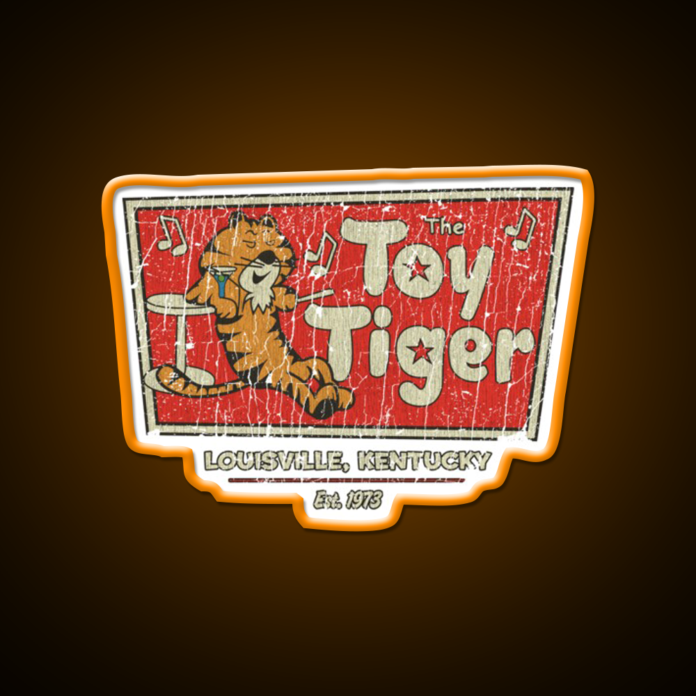 The Toy Tiger Louisville Cocktail Bar Decor Led Neon Sign Rgb Color