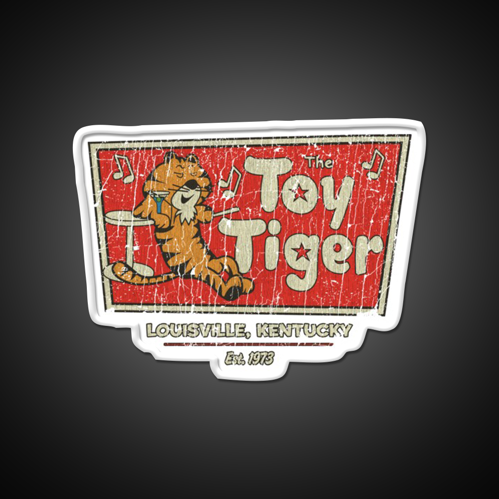 The Toy Tiger Louisville Cocktail Bar Decor Led Neon Sign Rgb Color