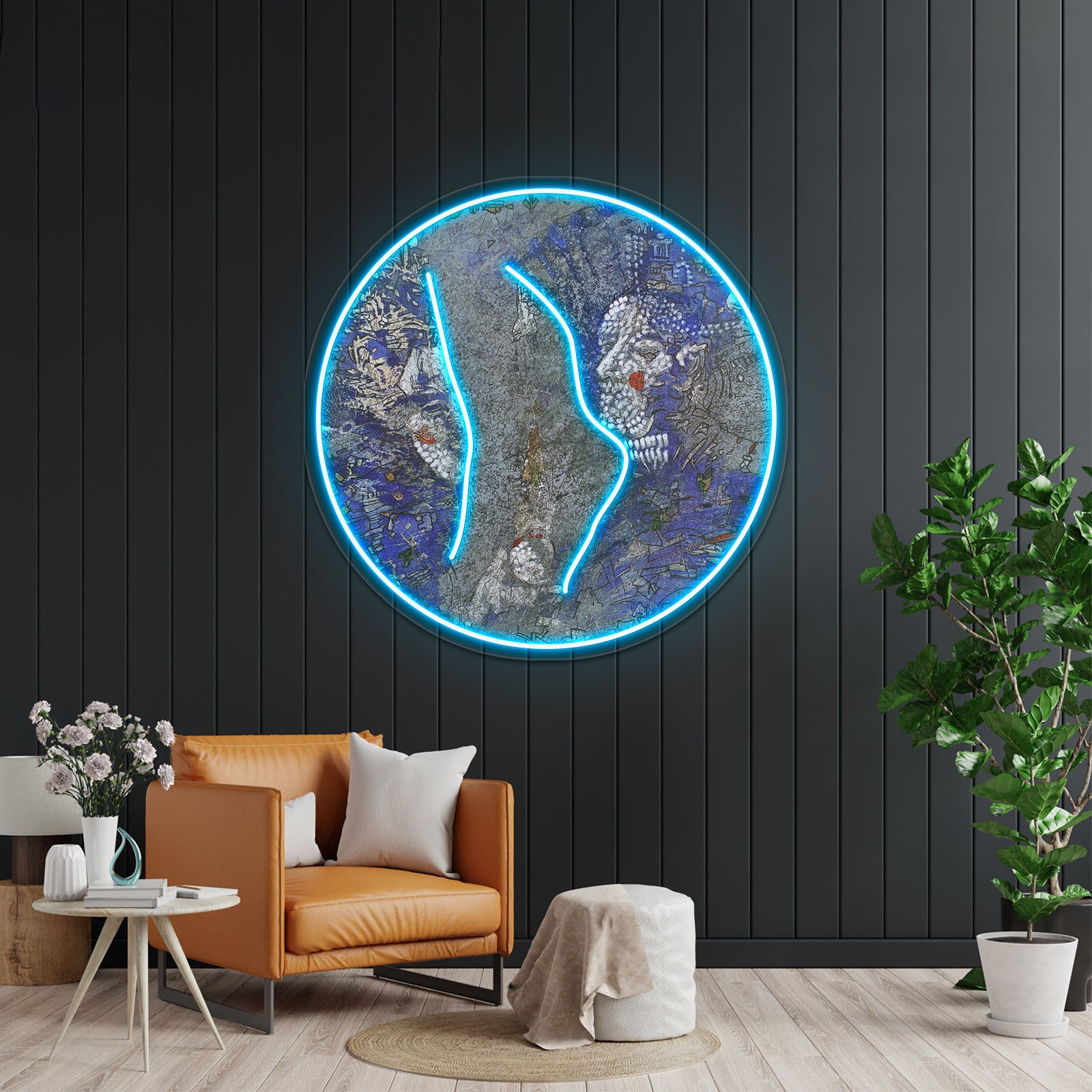 The Two Faces Wall Artwork Neon Signs | Shineneon