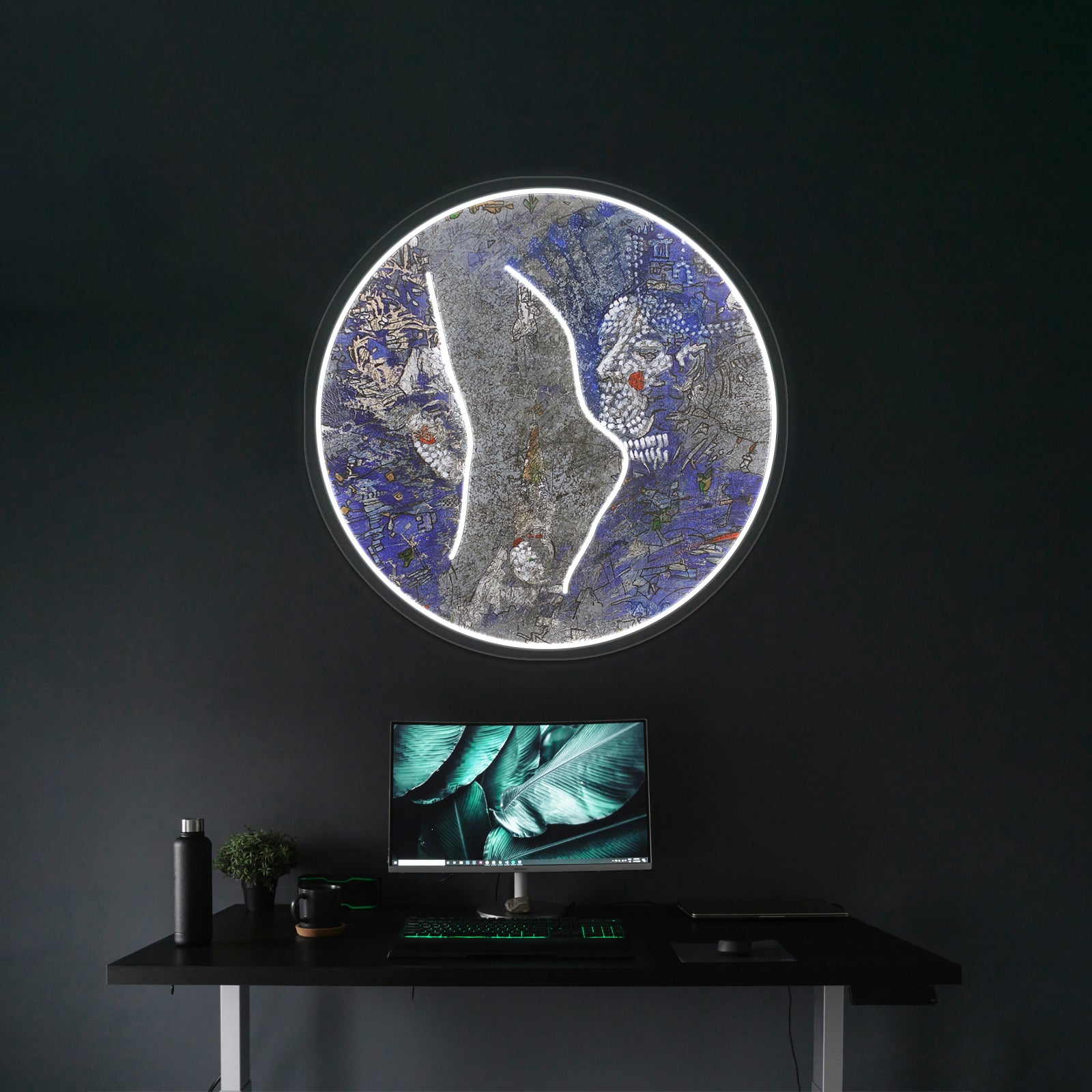 The Two Faces Wall Artwork Neon Signs | Shineneon