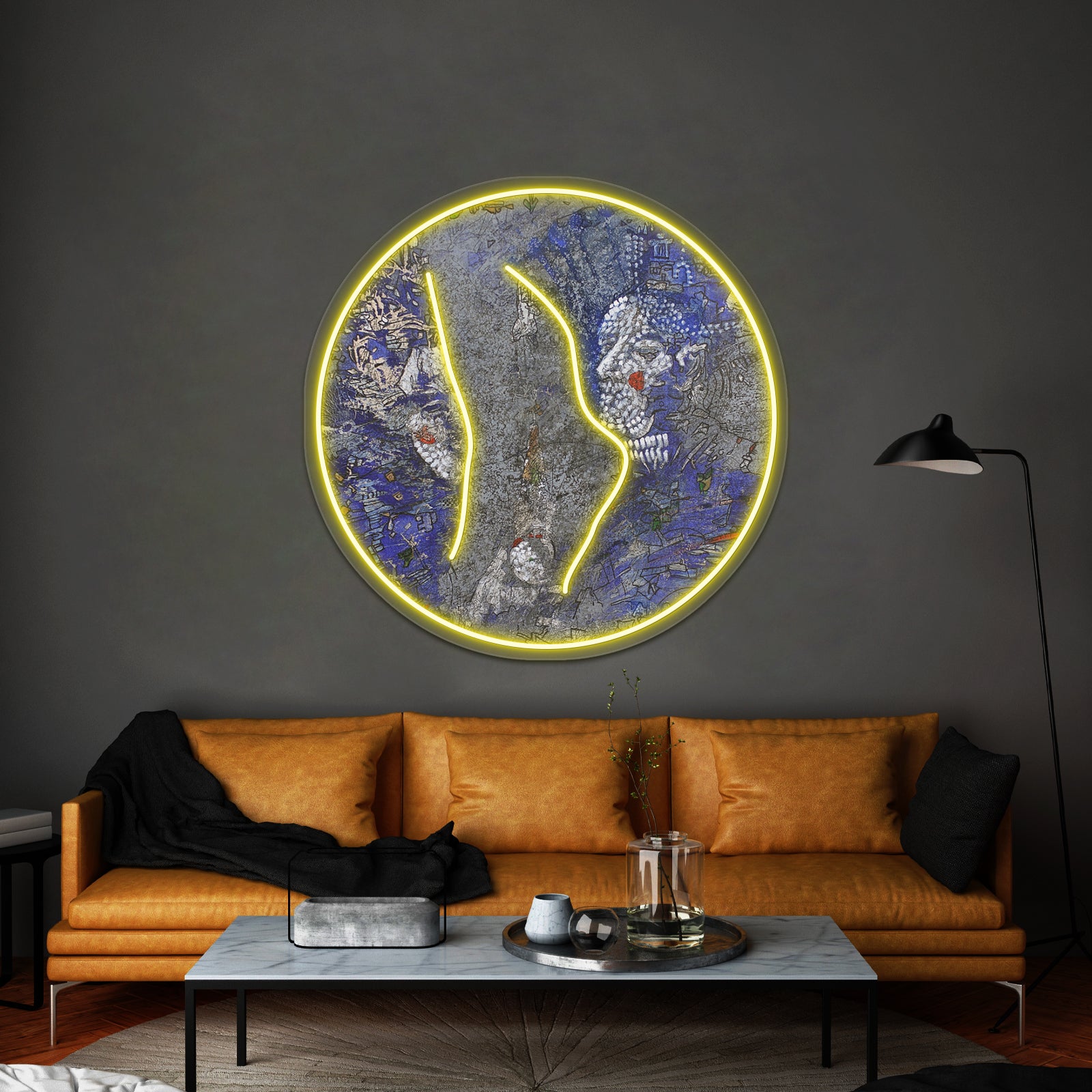 The Two Faces Wall Artwork Neon Signs | Shineneon