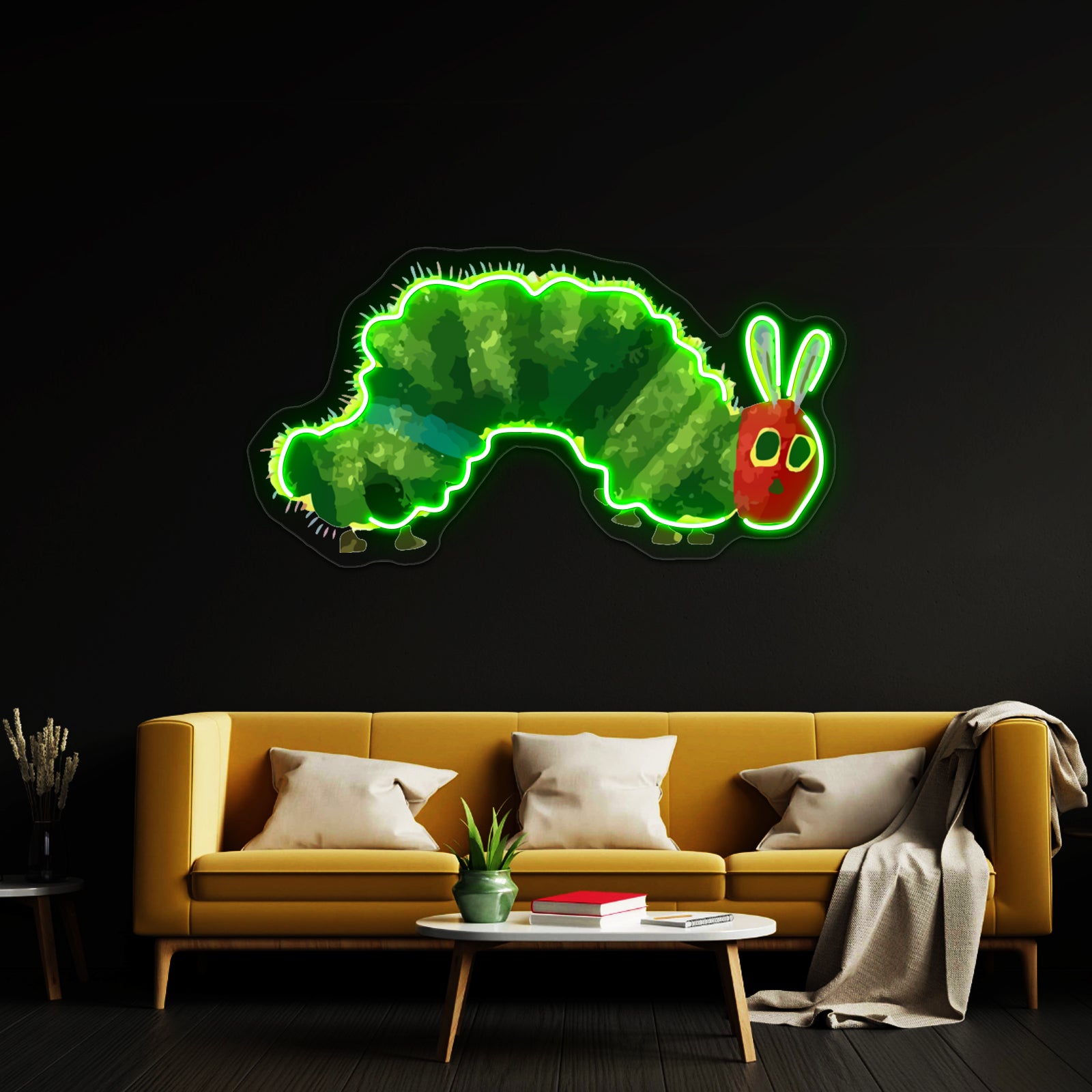 The Very Hungry Caterpillar Wall Artwork Neon Signs | Shineneon