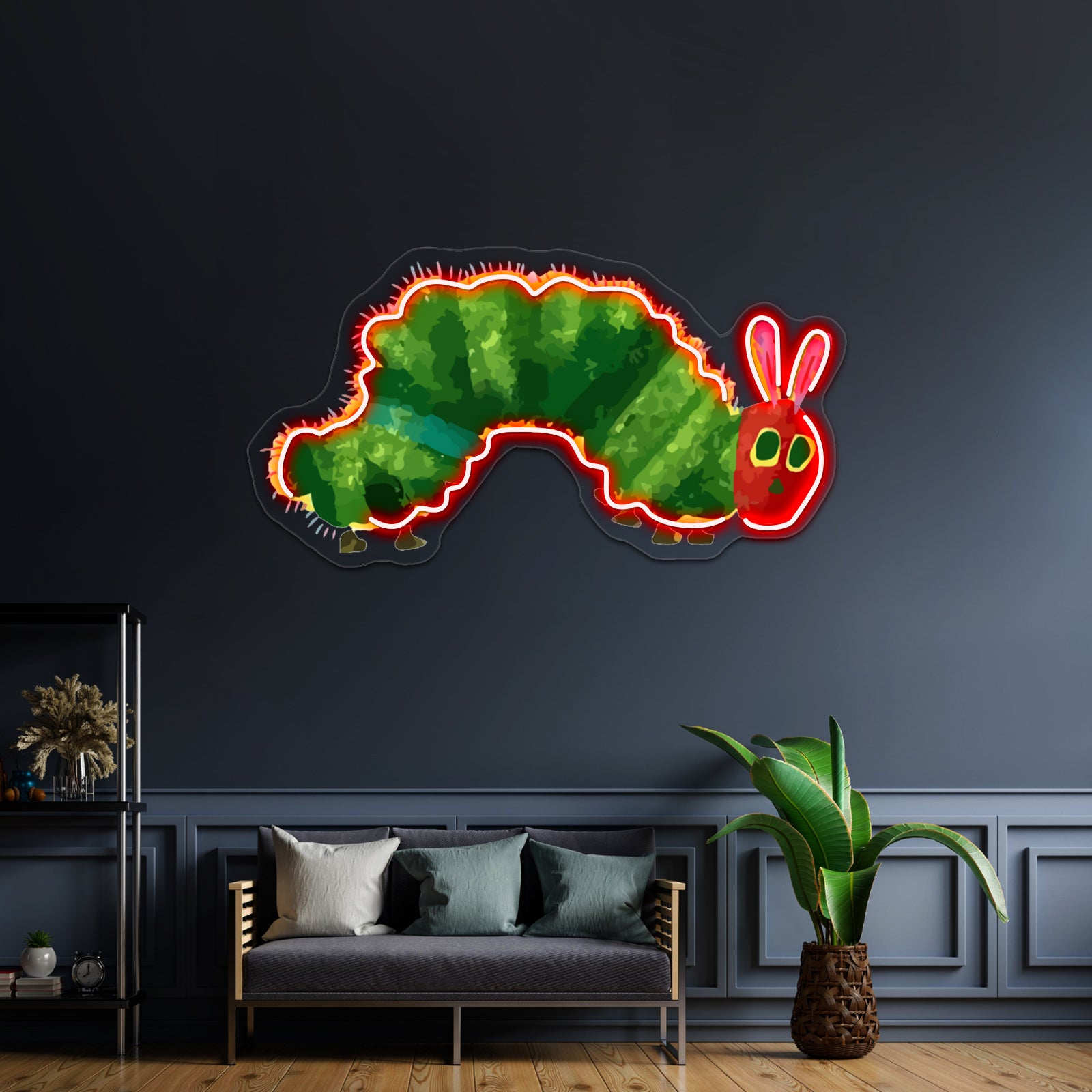 The Very Hungry Caterpillar Wall Artwork Neon Signs | Shineneon