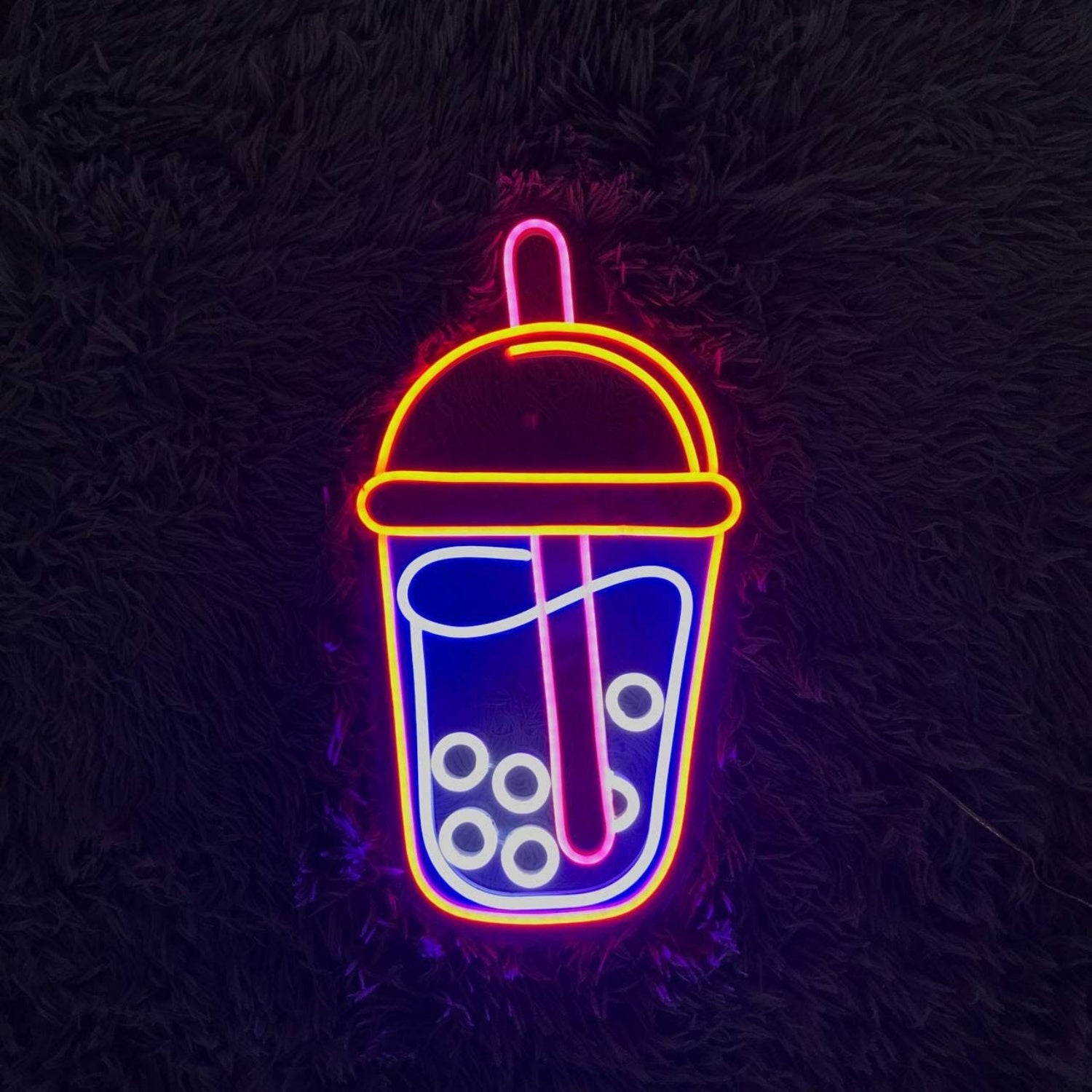 The Vibrant Bubble Tea Led Neon Sign Kitchen Wall Decor | Shineneon