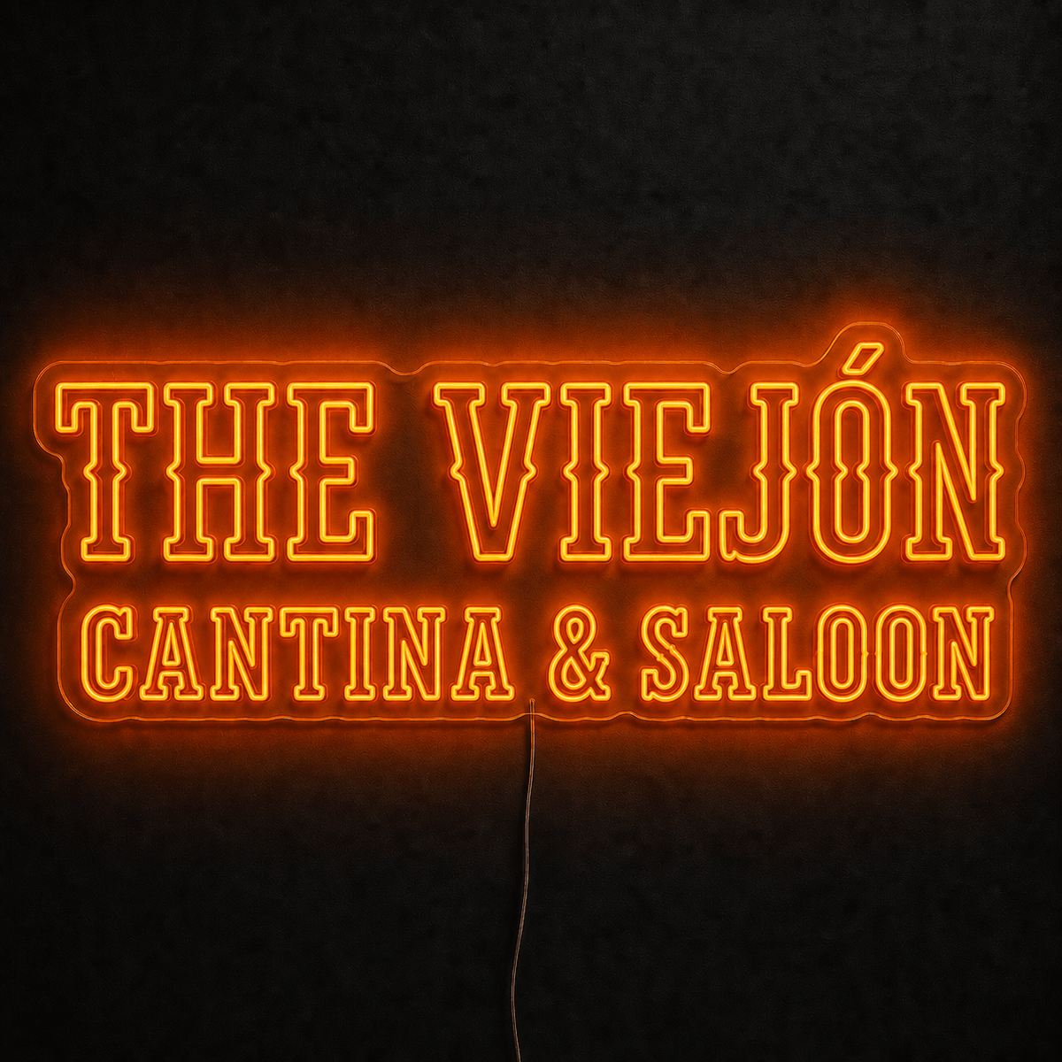 THE VIEJÓN – CANTINA & SALOON Custom LED Neon Sign - Shineneon