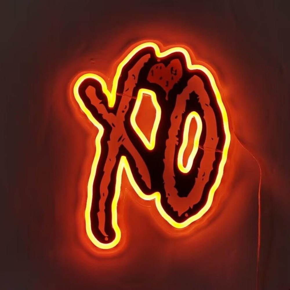 The Weeknd Xo Heart Led Sign Music Acrylic Lights - Shineneon