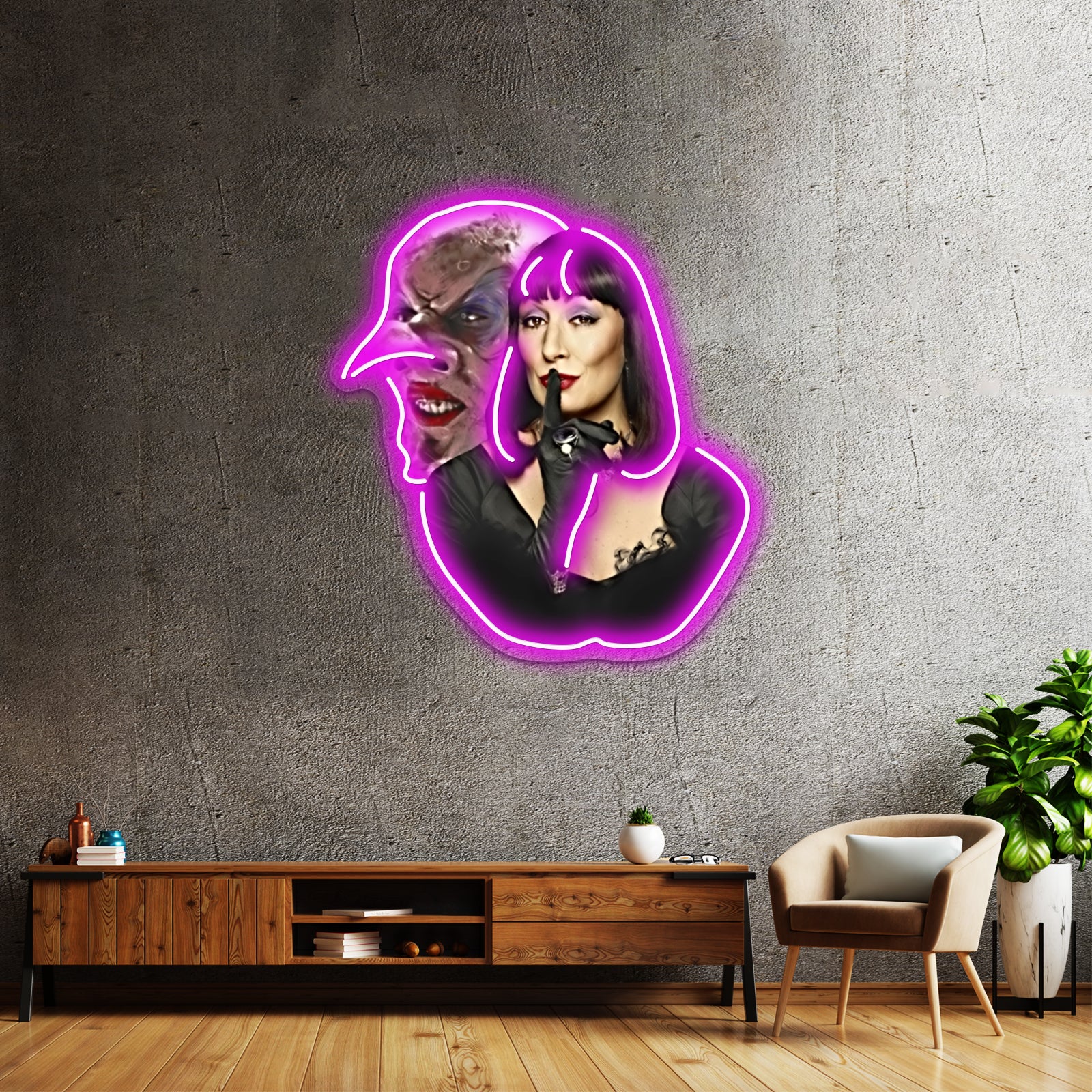 The Witches Artwork Personalized Neon Signs | Shineneon