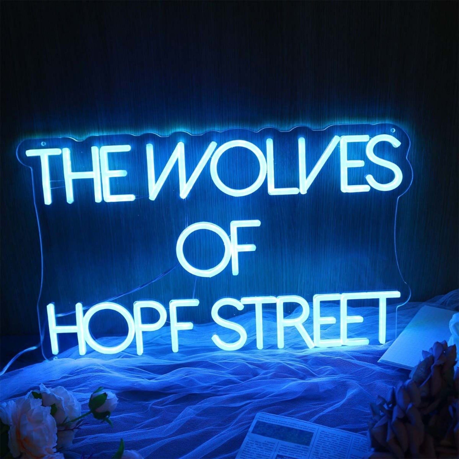 The Wolves Of Hopf Street Led Neon Sign | Shineneon