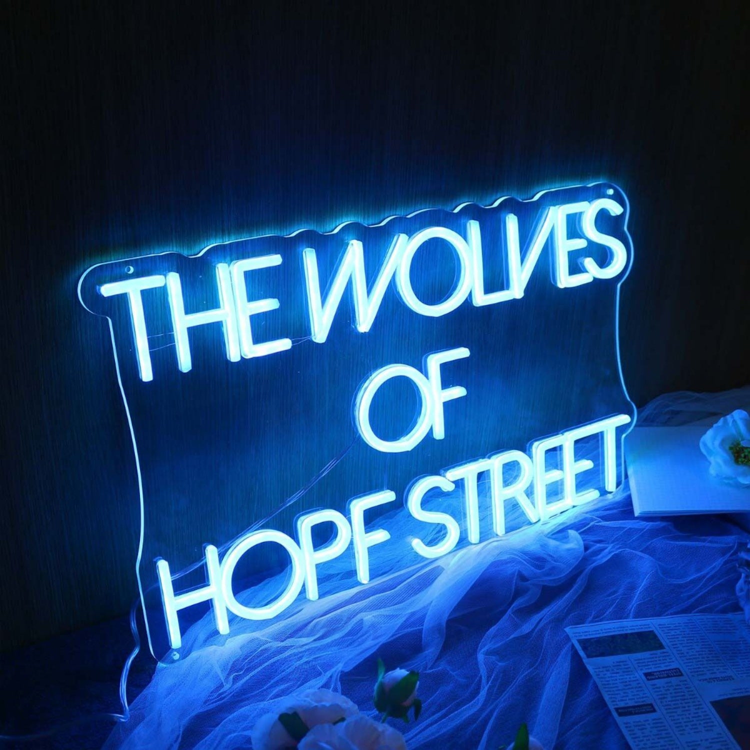 The Wolves Of Hopf Street Led Neon Sign | Shineneon