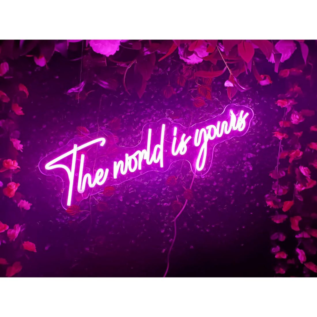 The World Is Your Led Sign Business Neon Sign - Shineneon