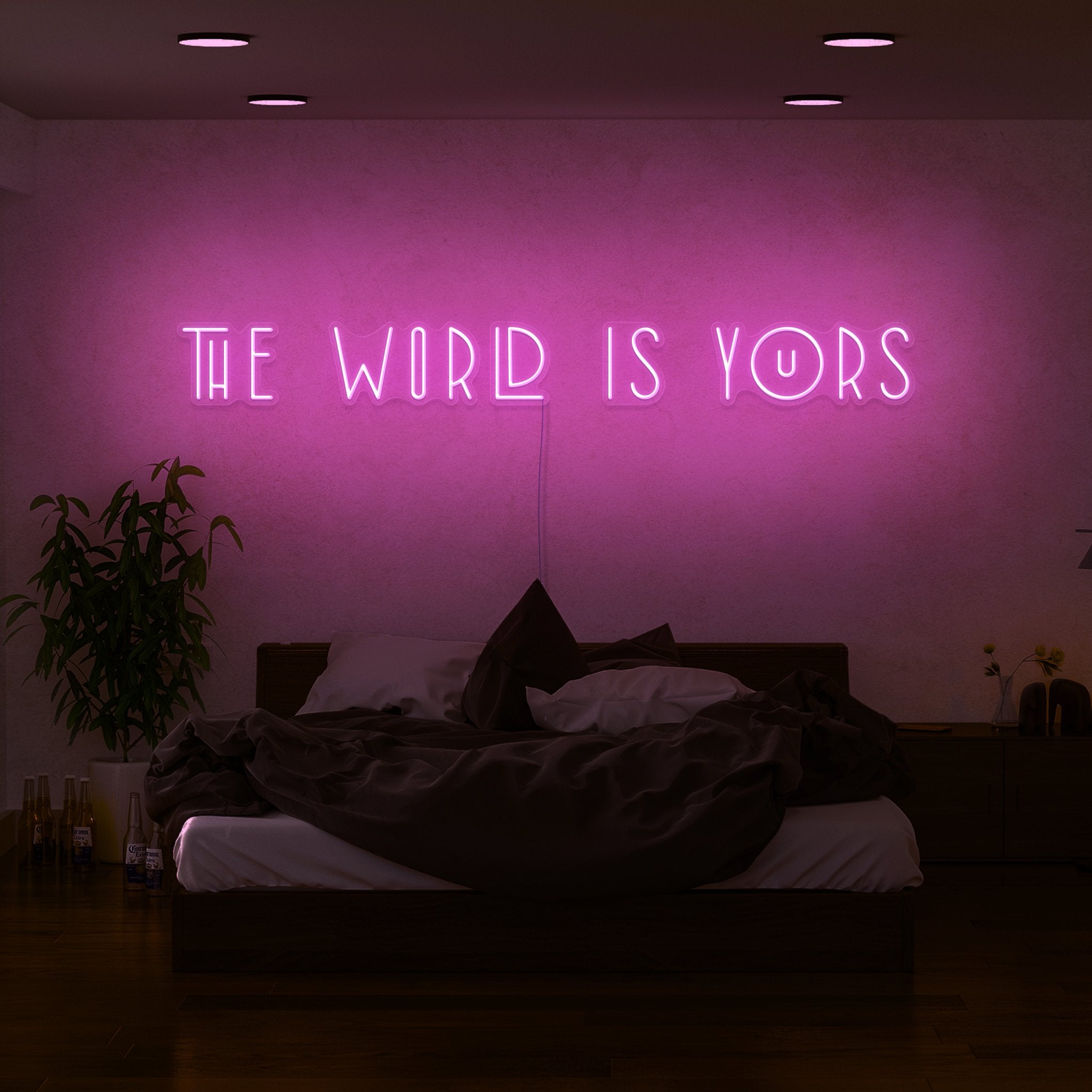 The World Is Yours Led Neon Sign | Shineneon