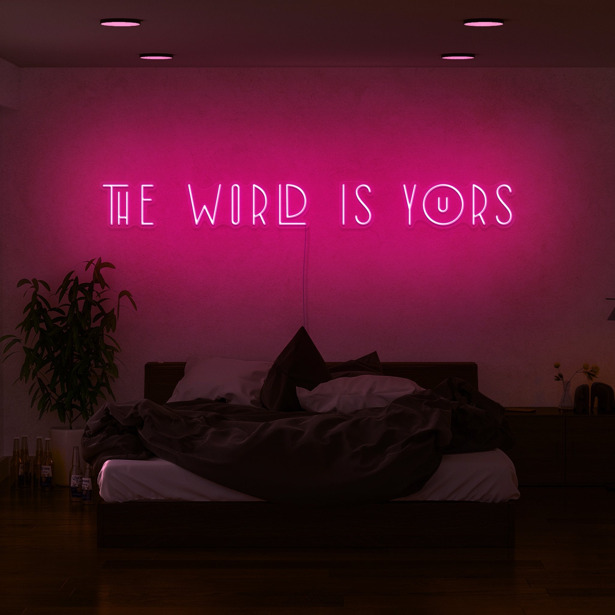 The World Is Yours Led Neon Sign | Shineneon