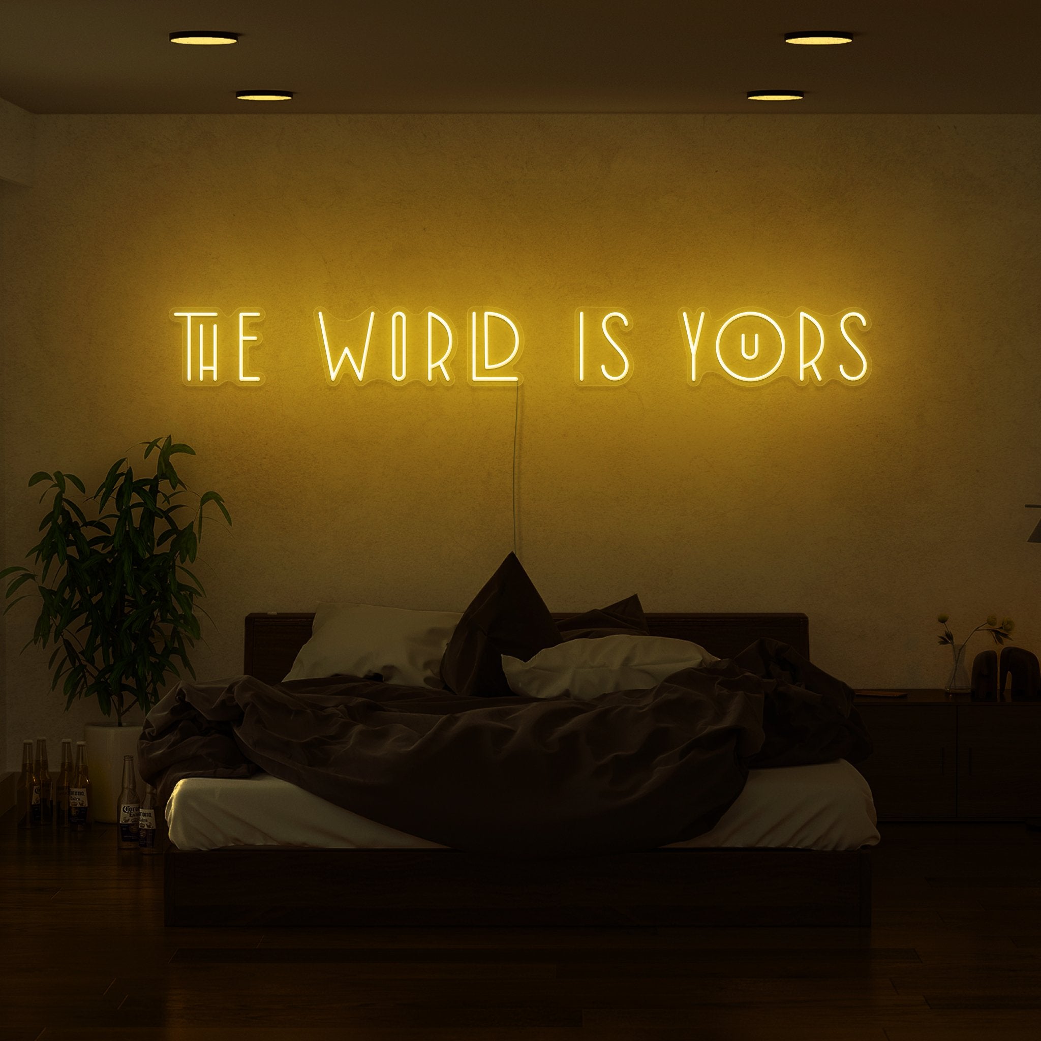 The World Is Yours Led Neon Sign | Shineneon
