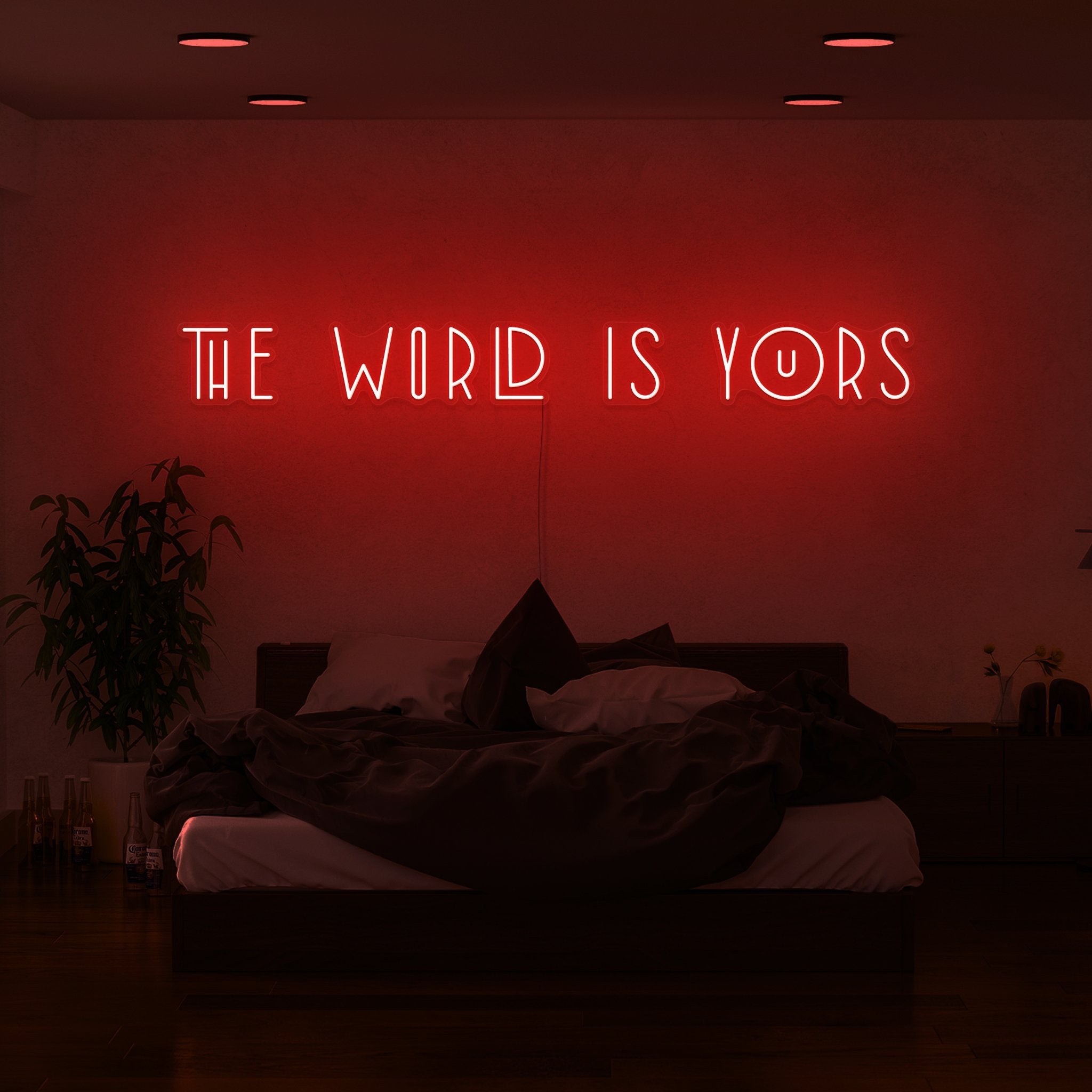 The World Is Yours Led Neon Sign | Shineneon