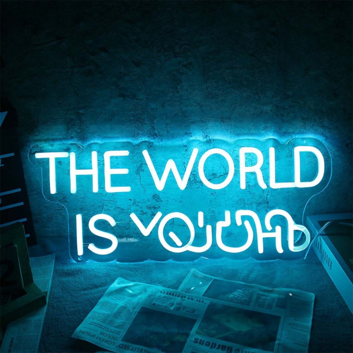 The World Is Yours Led Neon Sign For Wall Decor - Shineneon