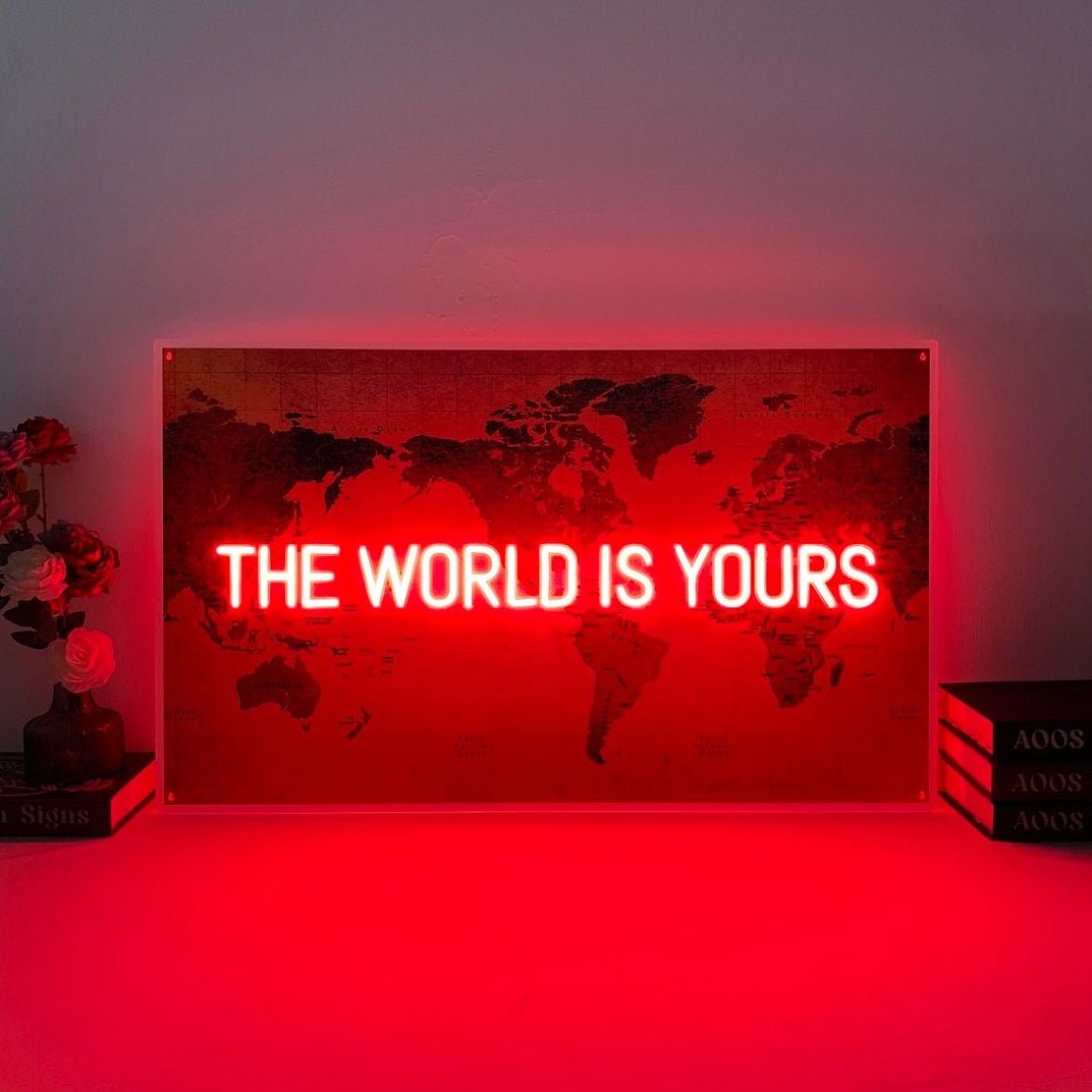 The World Is Yours Led Sign Business Neon Sign - Shineneon