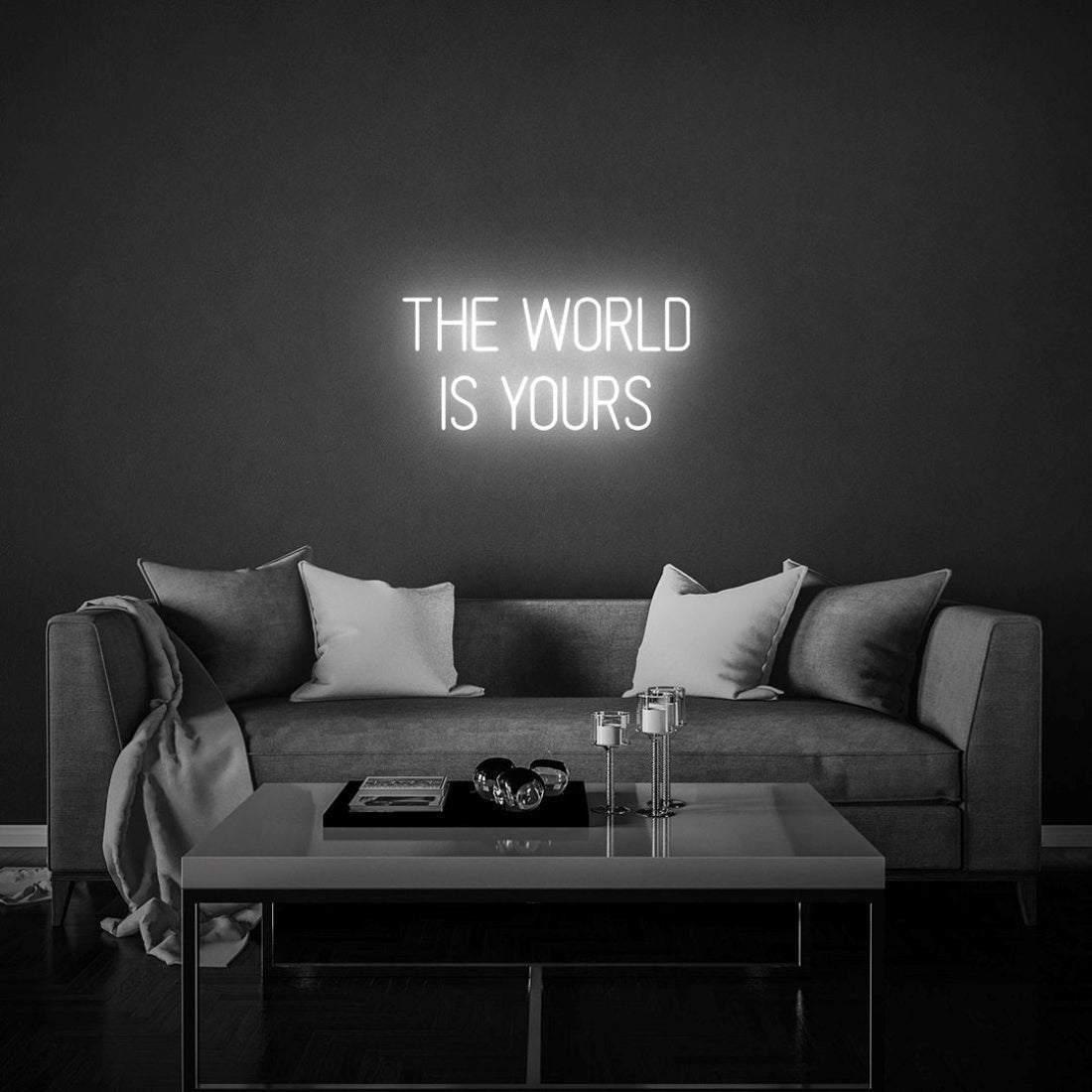 The World Is Yours Led Sign Business Neon Signs - Shineneon