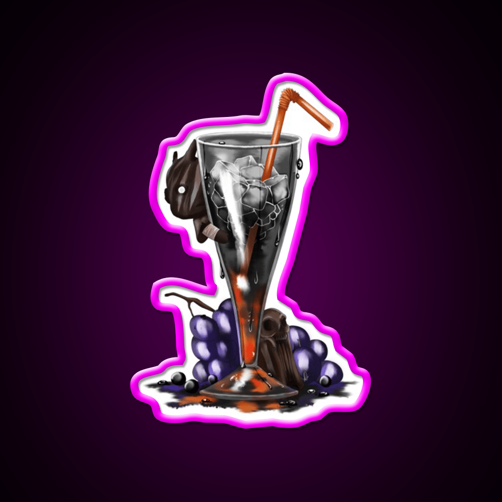 The Wraiths Invisible Goji Cocktail Bar Decor Led Neon Sign Rgb Color - Shineneon