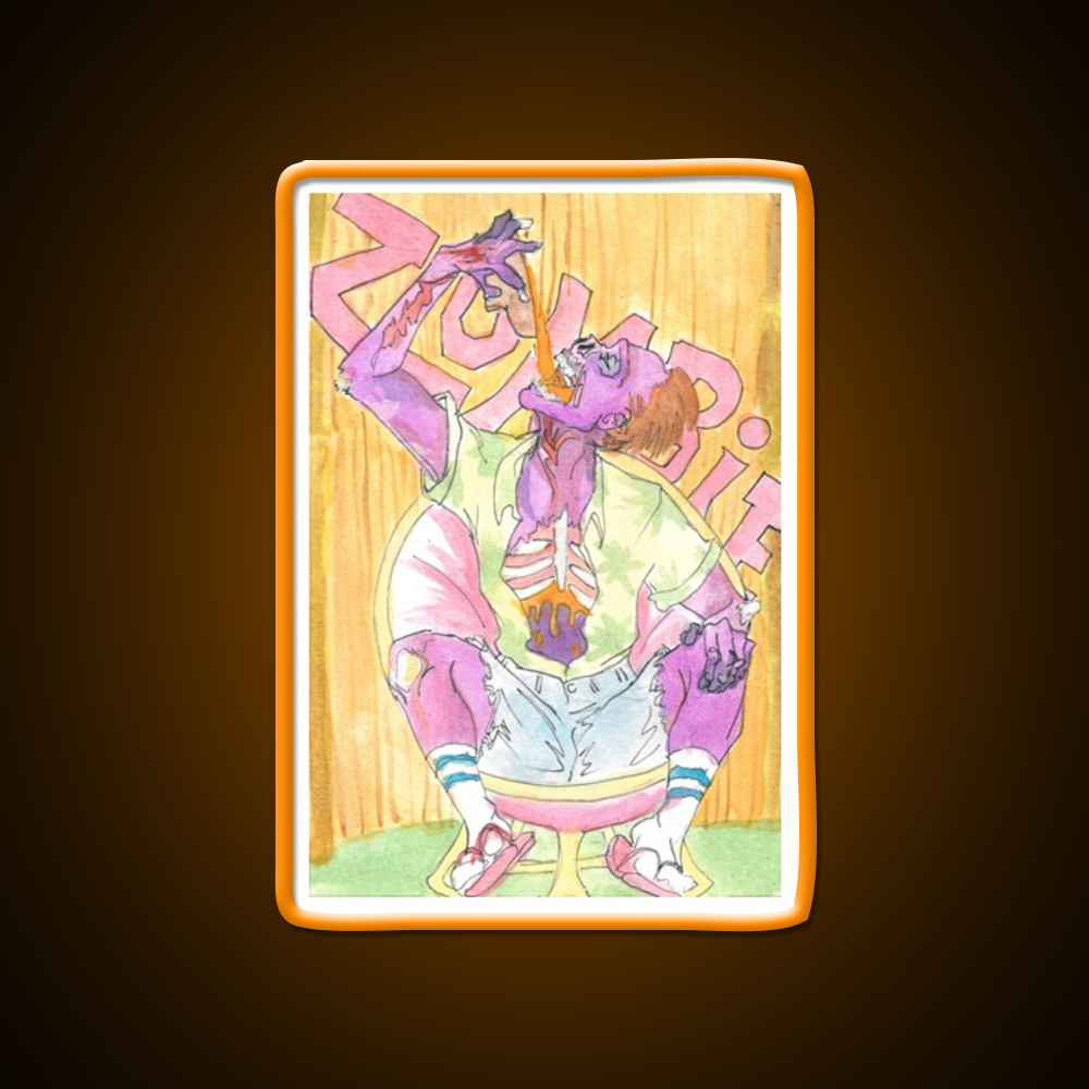 The Zombie Man Cave Bar Led Neon Sign Rgb Color