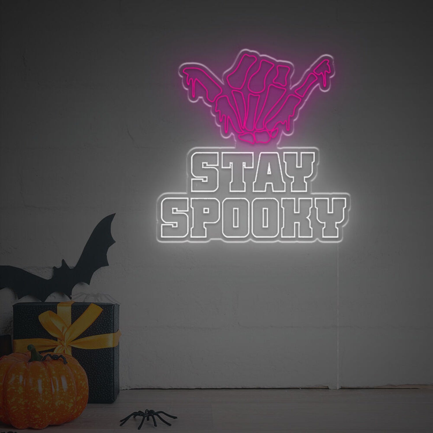 Themed Bars Stay Spooky With Skullful Six Gesture Led Neon Sign | Shineneon
