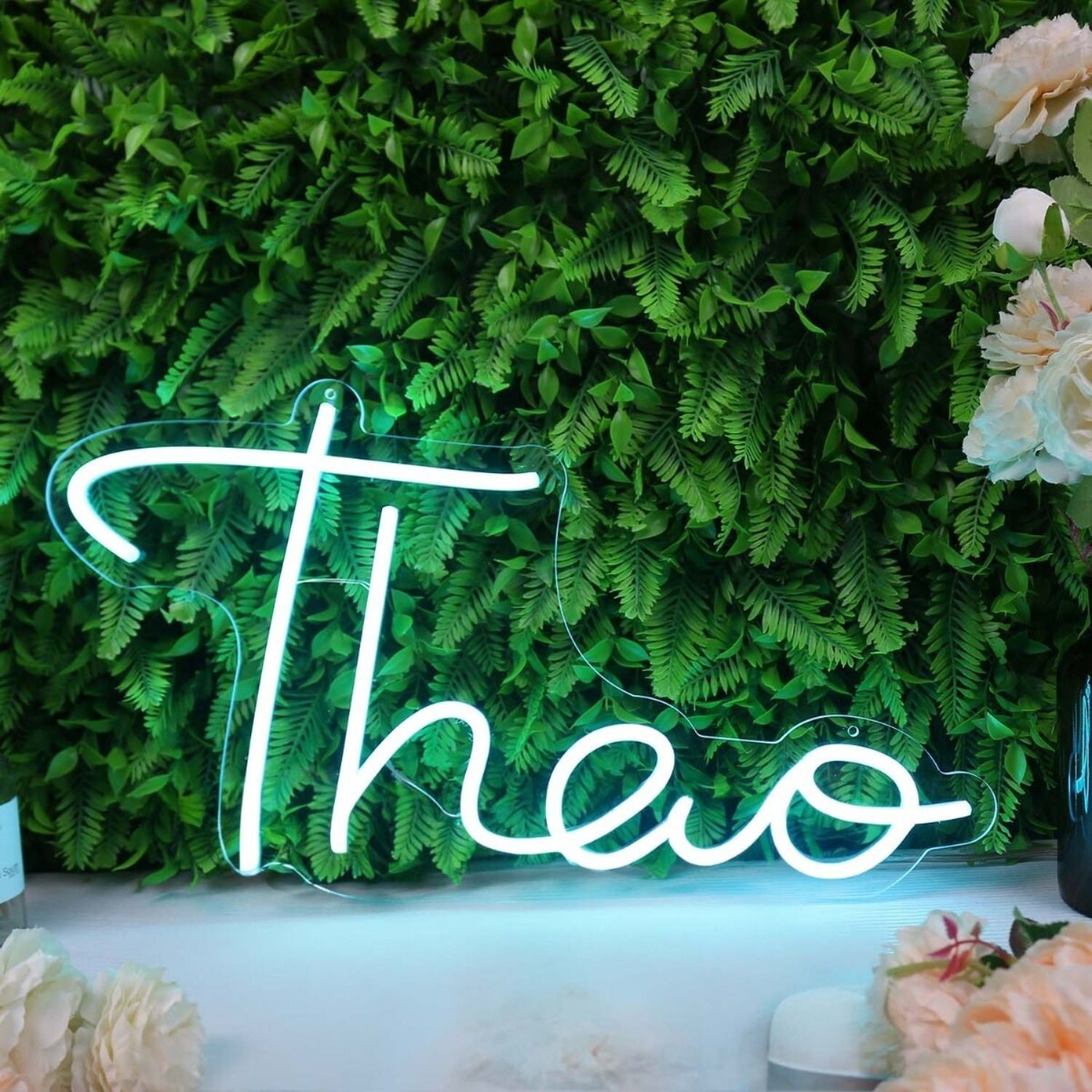 Theo Blue Led Neon Sign For Personalized Decor - Shineneon