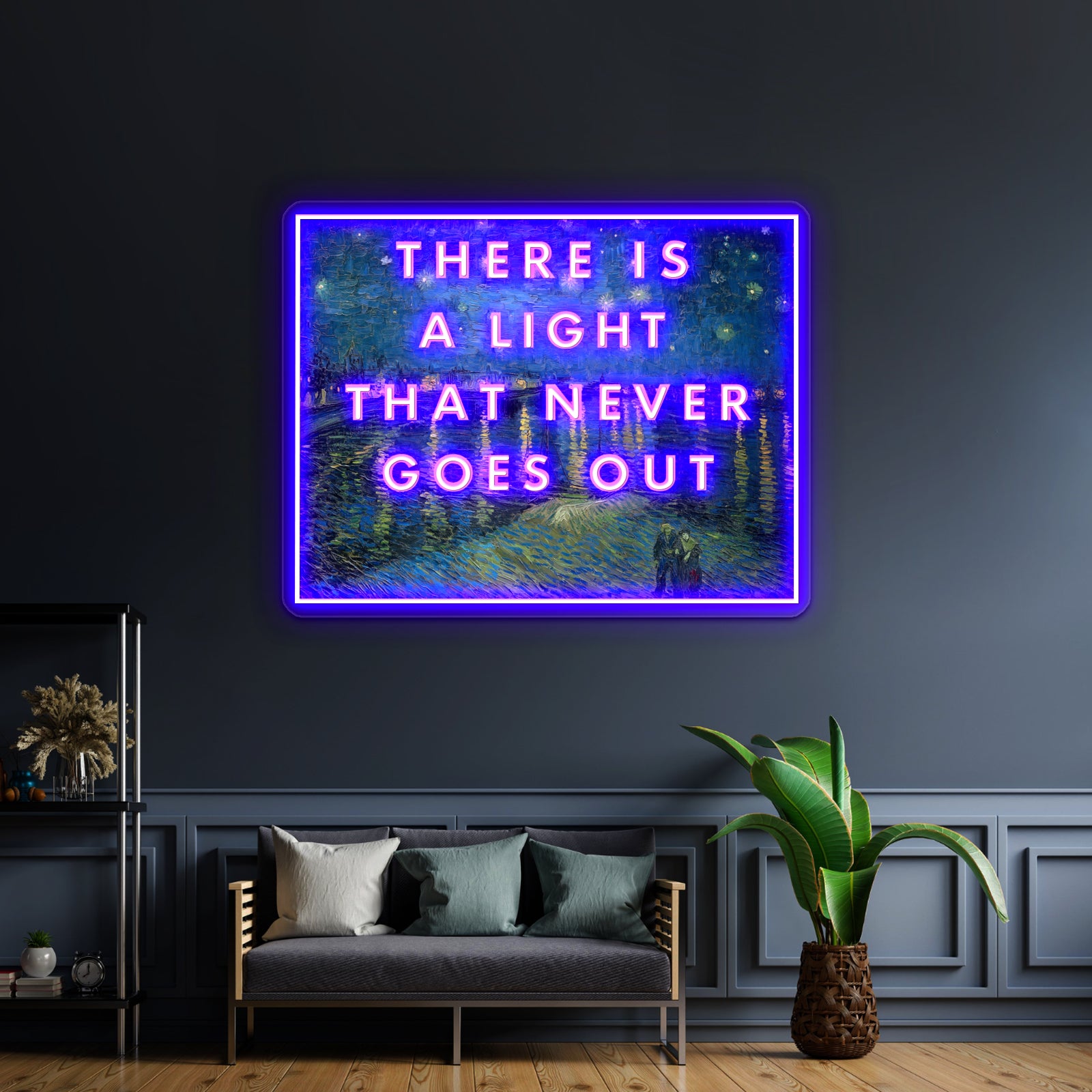 There Is A Light That Never Goes Out Artwork Personalized Neon Signs | Shineneon