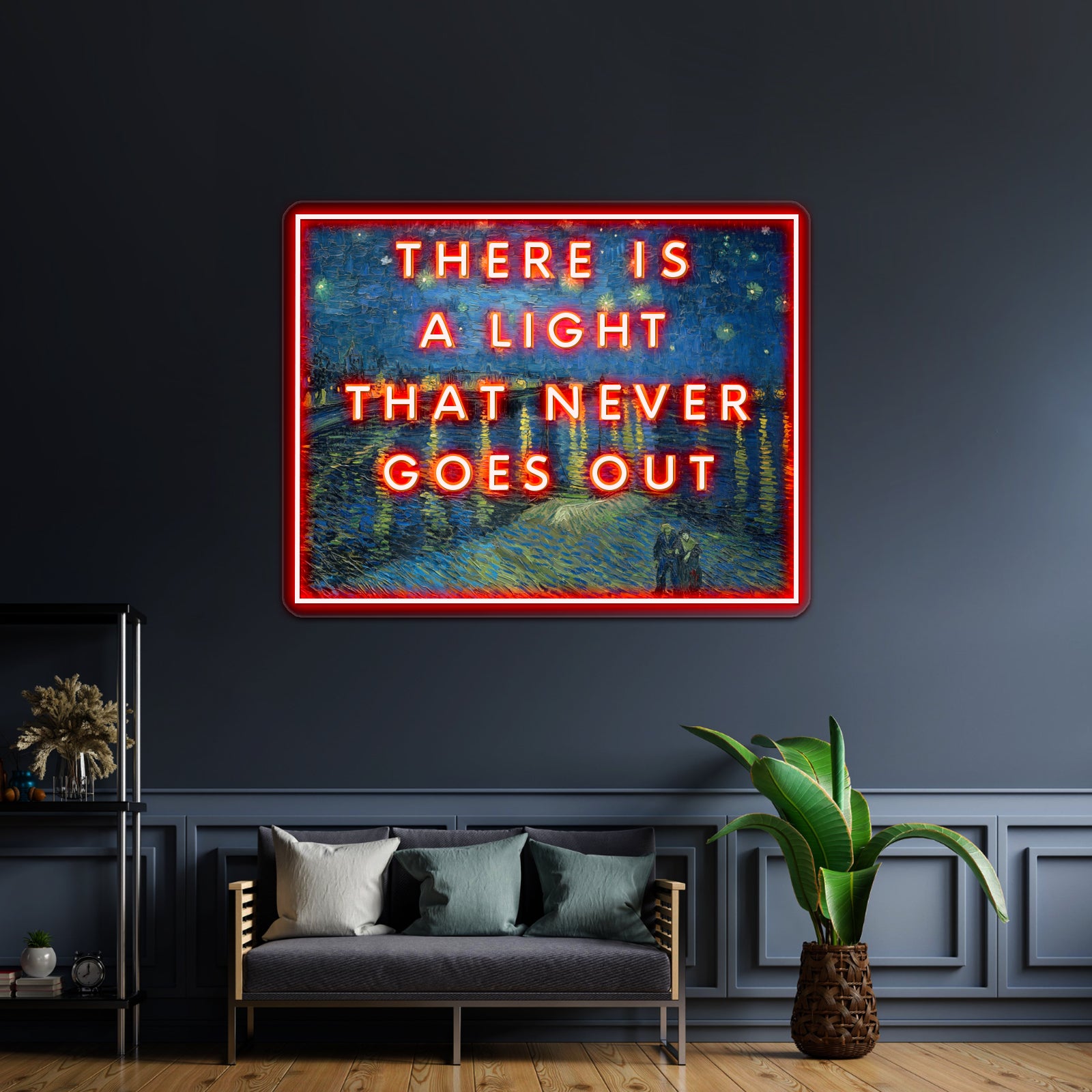 There Is A Light That Never Goes Out Artwork Personalized Neon Signs | Shineneon