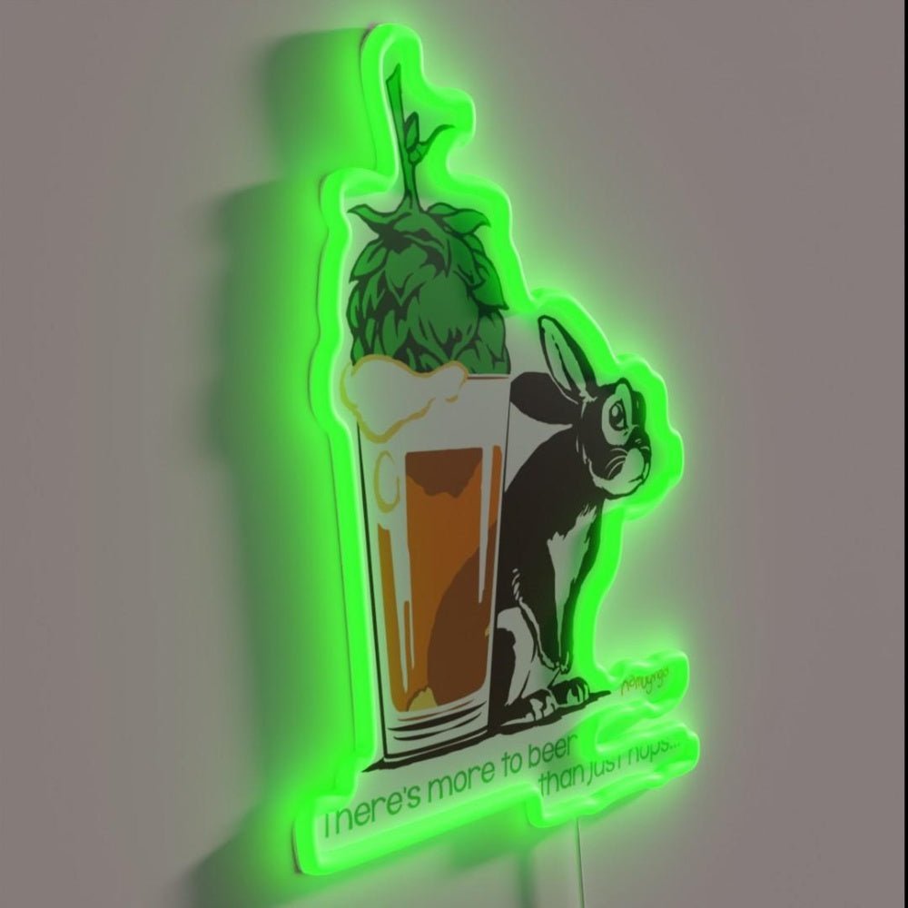 Theresmore To Beer Than Just Hops Rgb Led Neon Sign - Shineneon