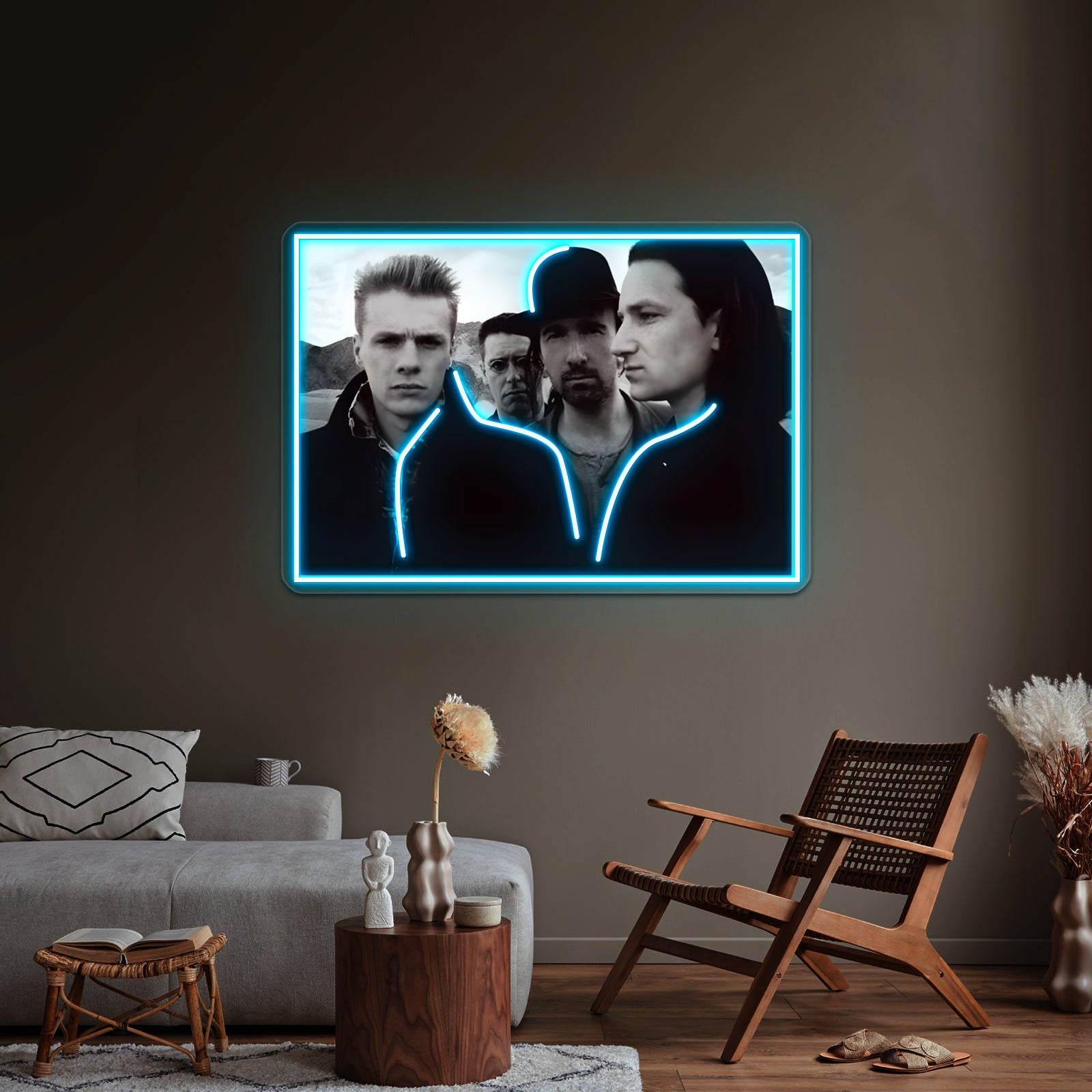 Theu2 U Two Artwork Personalized Neon Signs | Shineneon