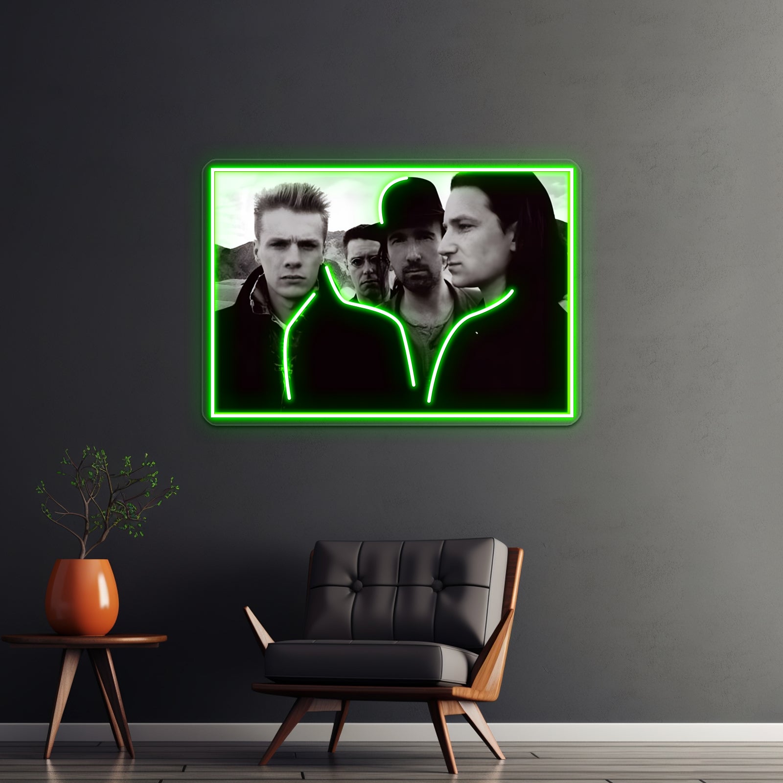 Theu2 U Two Artwork Personalized Neon Signs | Shineneon