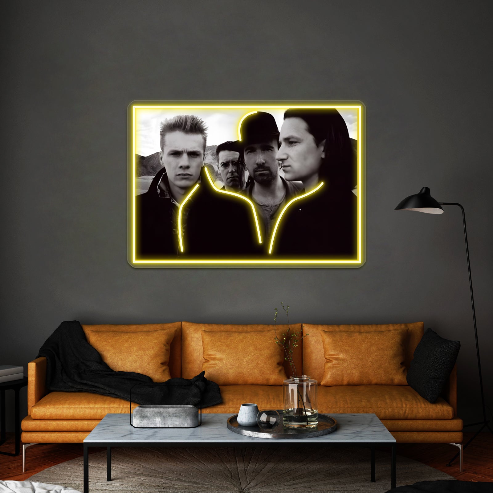 Theu2 U Two Artwork Personalized Neon Signs | Shineneon