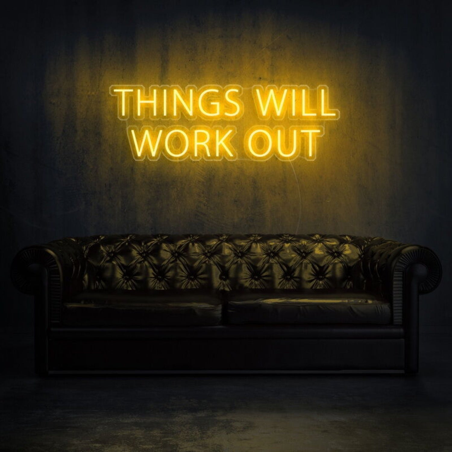 Things Will Work Out Led Neon Sign For Optimistic | Shineneon