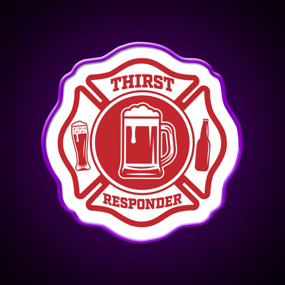 Thirst Responder Bar Tenders Cocktail Bar Decor Led Neon Sign Rgb Color - LED neon sign view 9