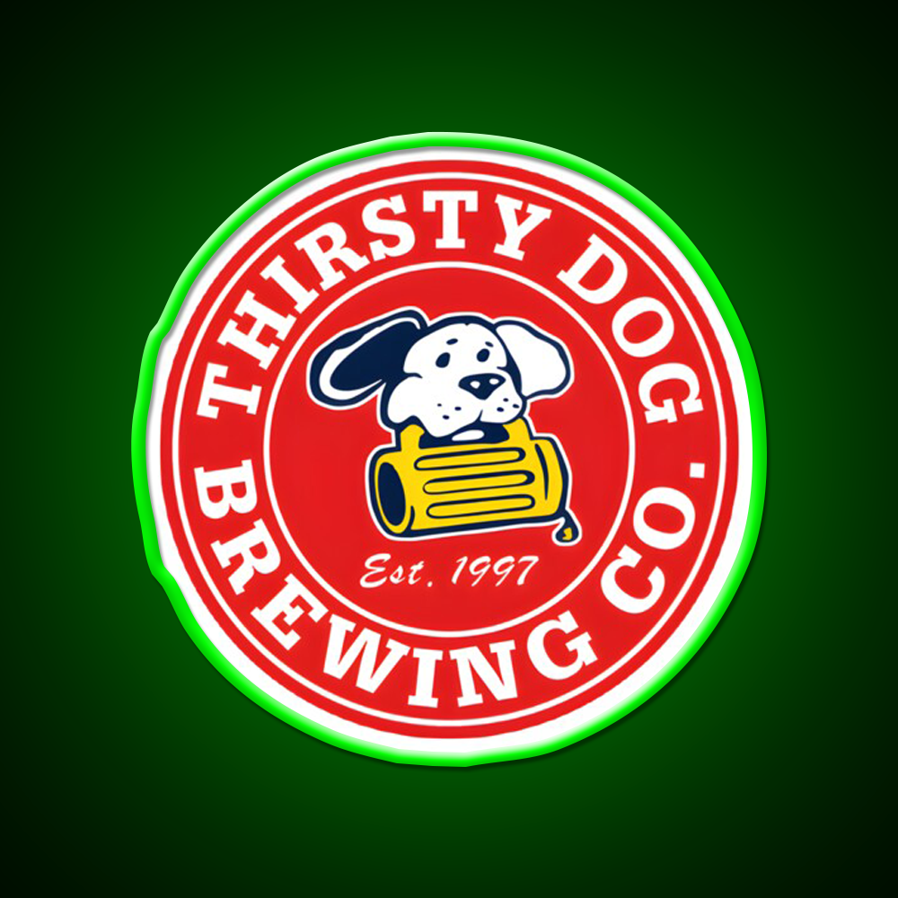 Thirsty Dog Brewery Beer Bar Decor Led Neon Sign Rgb Color - LED neon sign view 8