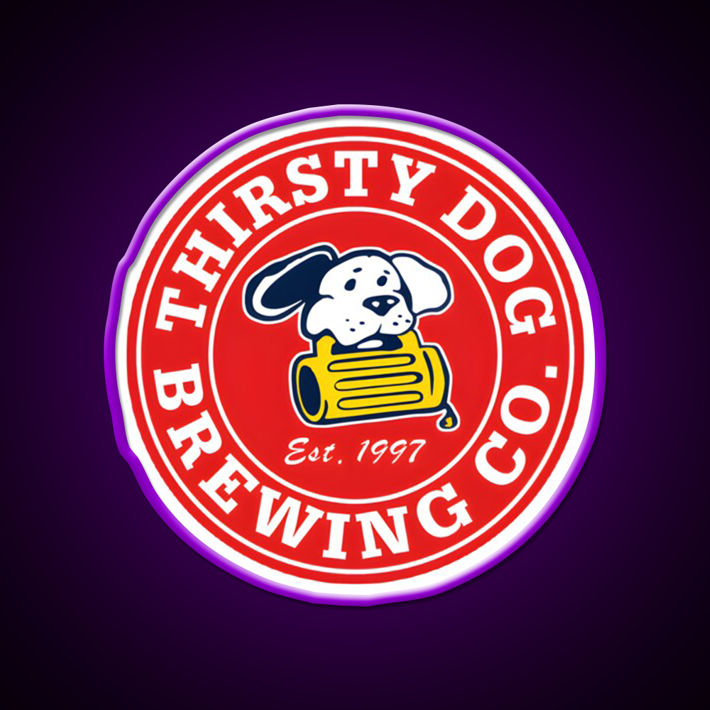 Thirsty Dog Brewery Beer Bar Decor Led Neon Sign Rgb Color - LED neon sign view 9