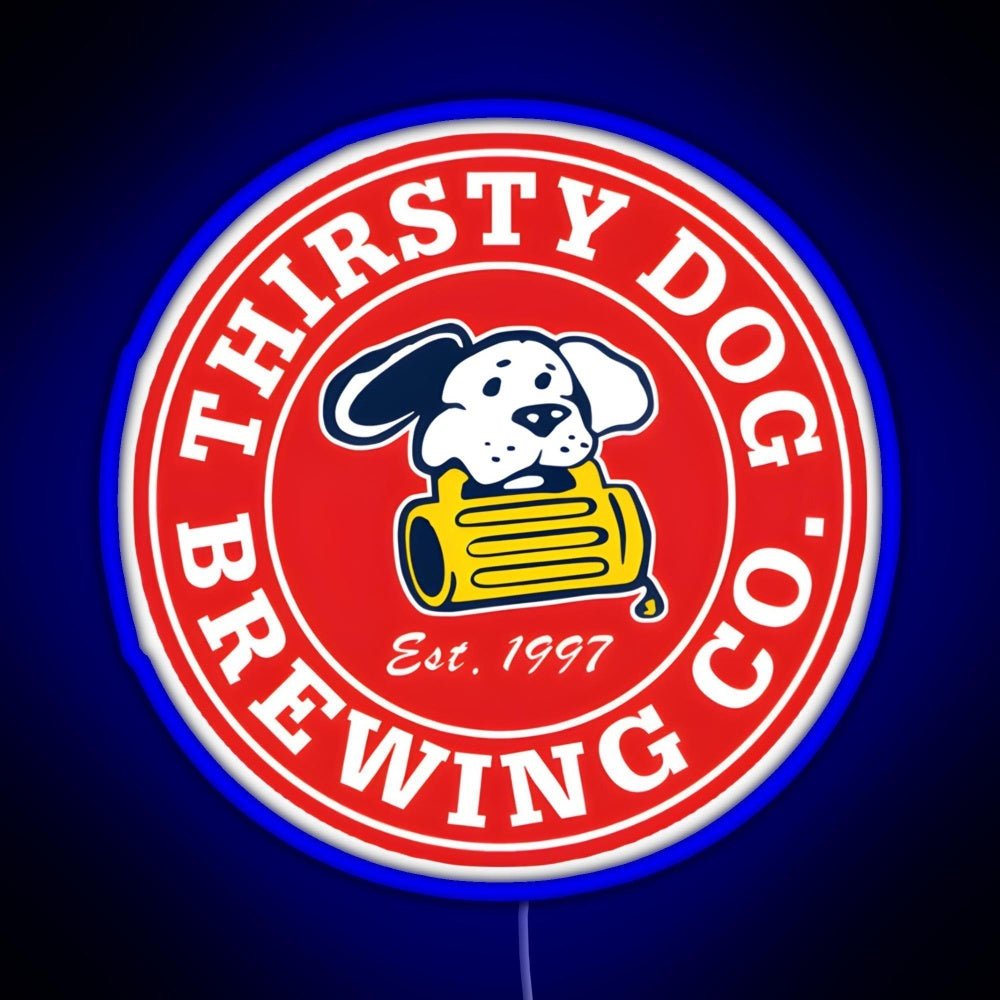Thirsty Dog Brewery Rgb Neon Sign - Shineneon