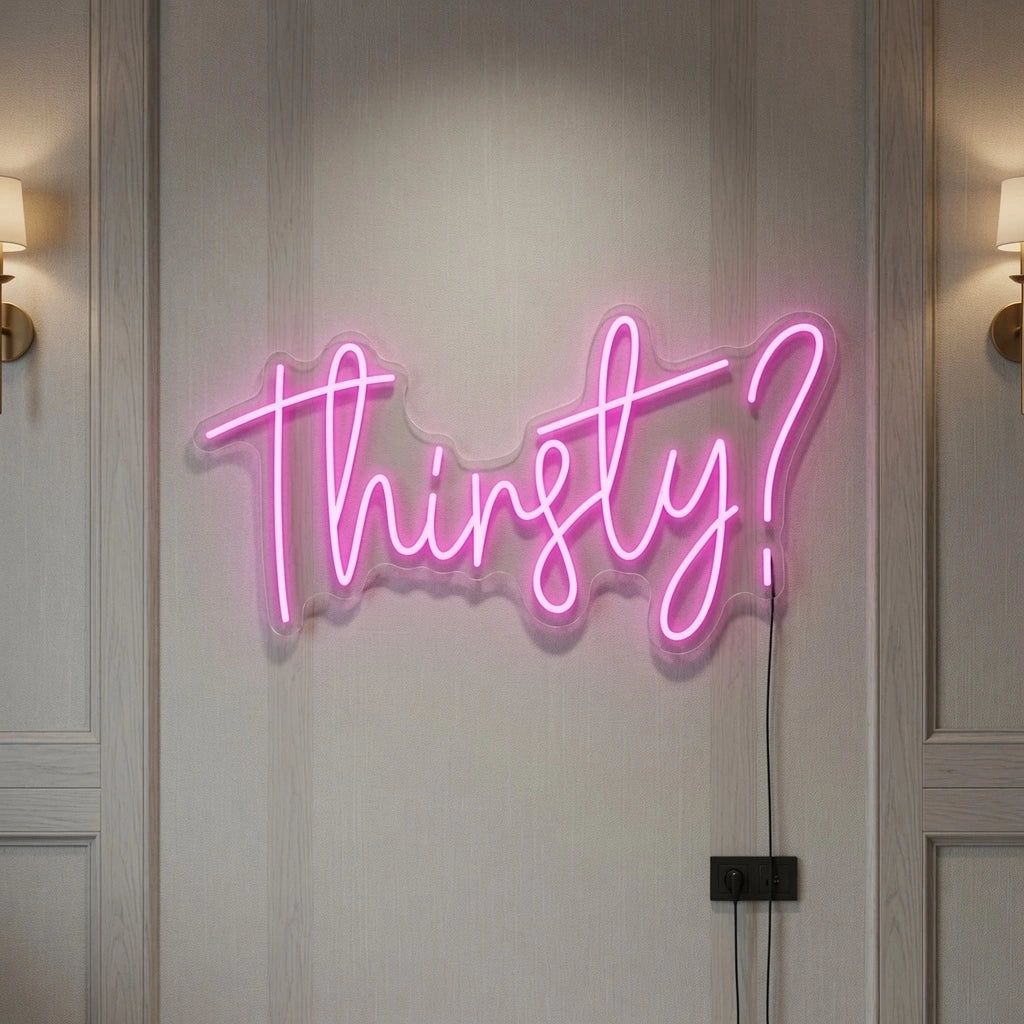 Thirsty LED Neon Sign - 04 Size Image
