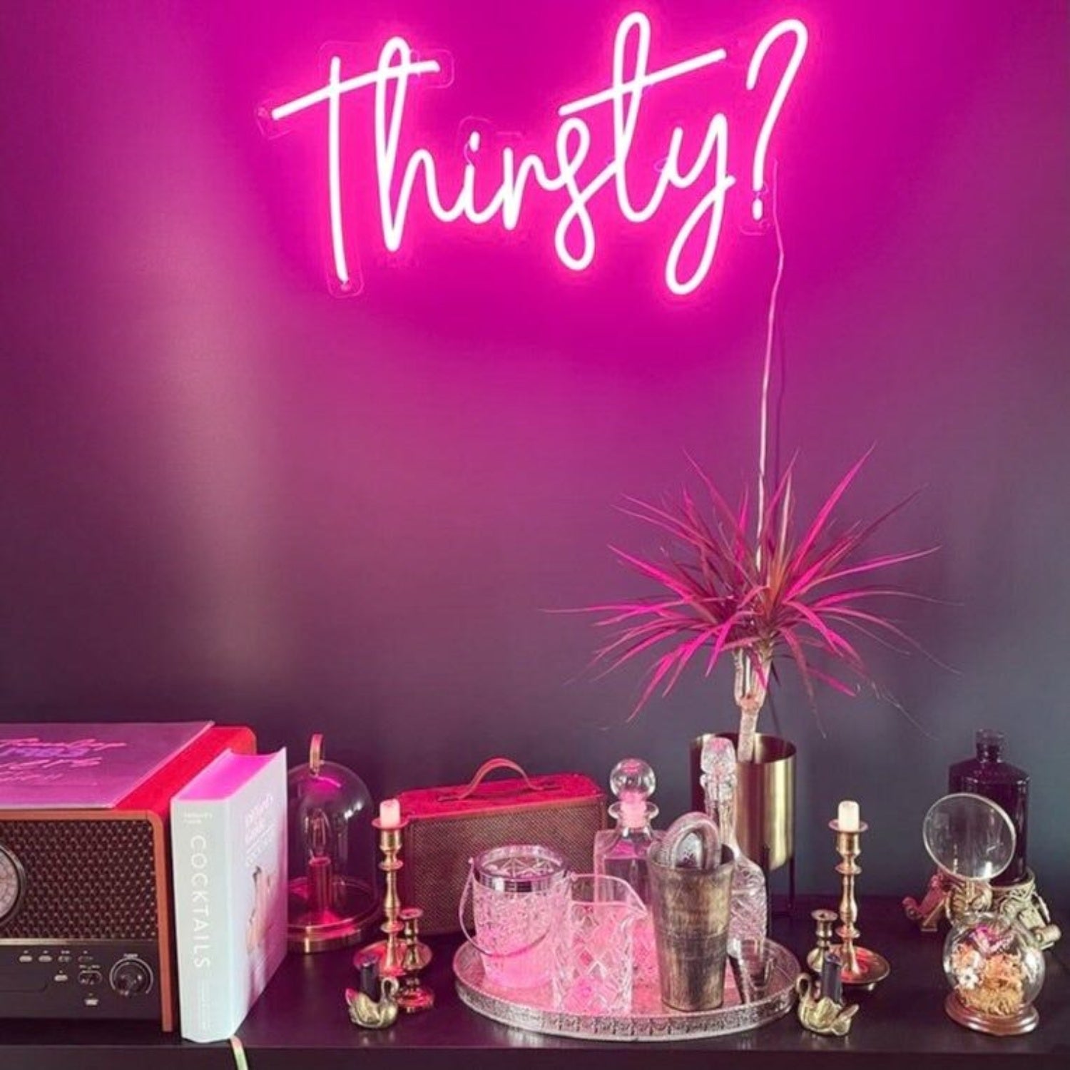 Thirsty Led Neon Sign V2 For Bars And Social Spaces | Shineneon