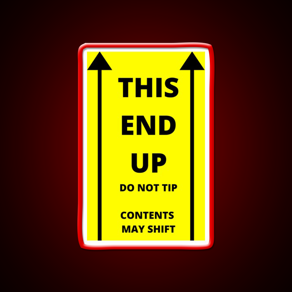 This End Up Man Cave Bar Led Neon Sign Rgb Color