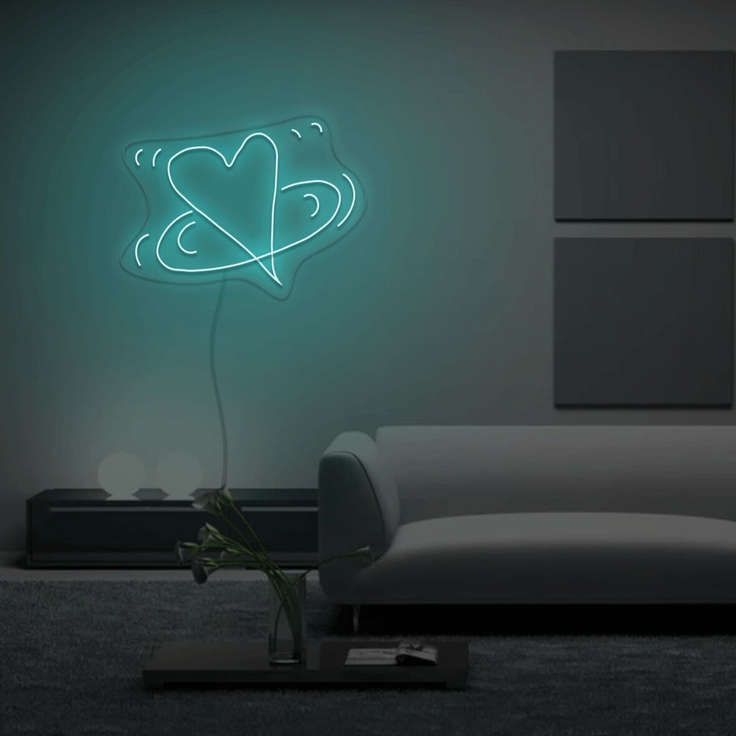 This Is A Beating Heart Neon Sign | Shineneon