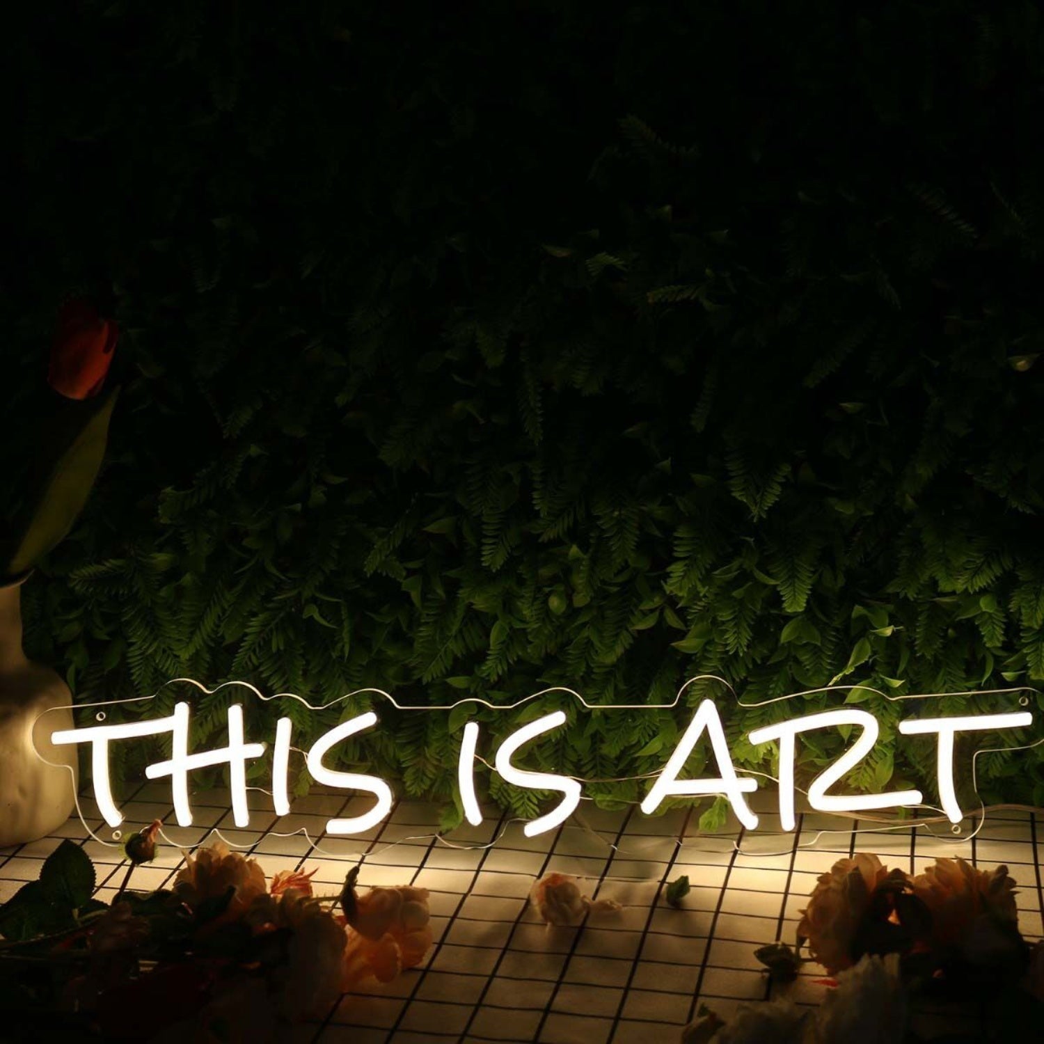 This Is Art Yellow Led Neon Sign - Shineneon