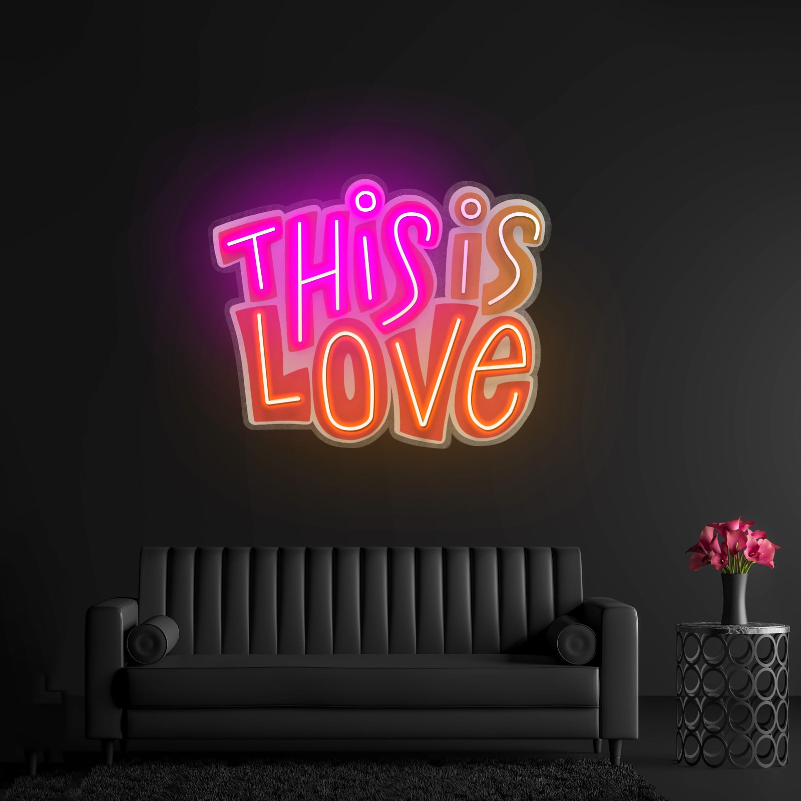 This Is Where The Magic Happens Neon Beer Sign